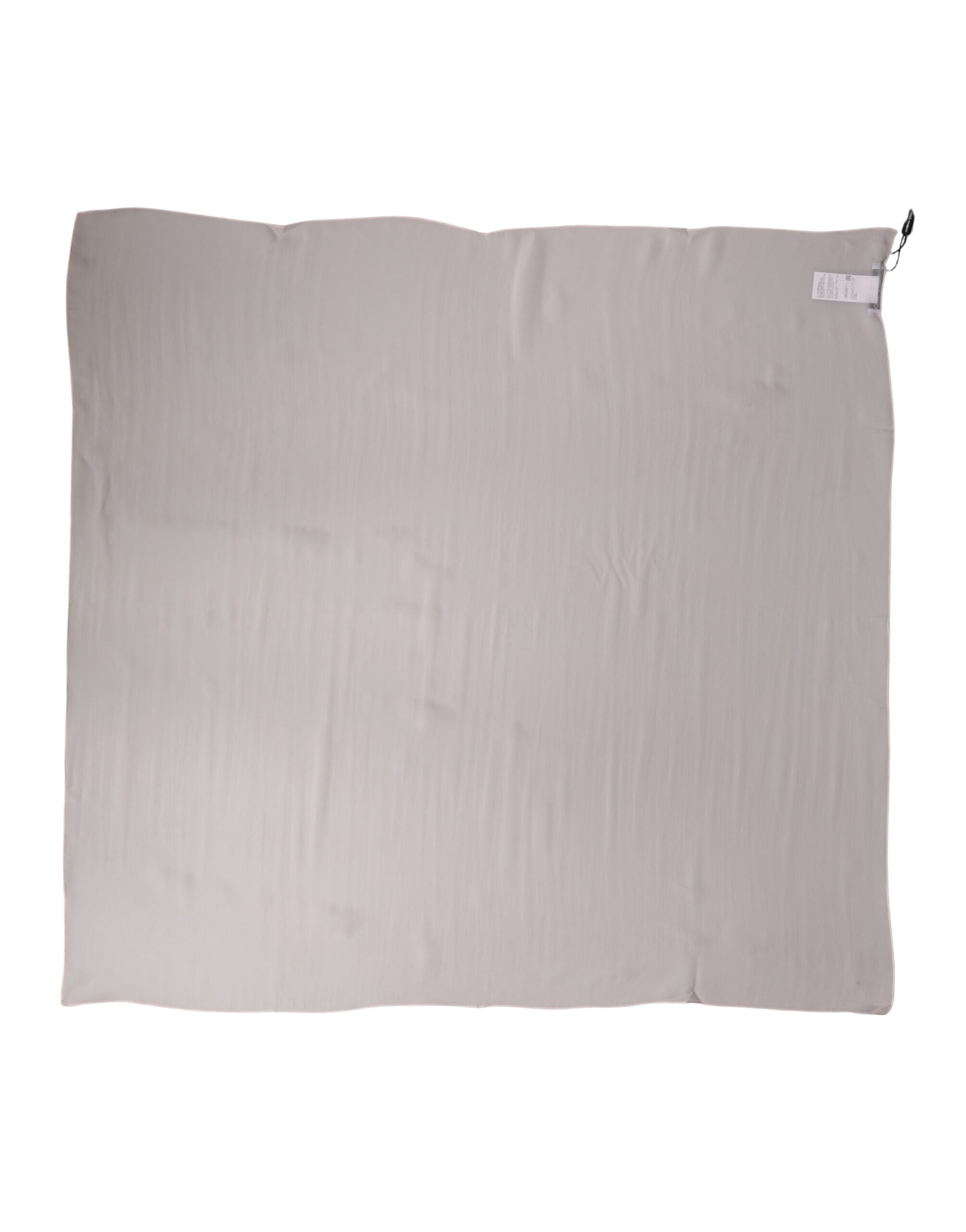 Dolce & Gabbana Light Pink Silk Neck Wrap Foulard 91.5cm x 88cm Scarf Dolce & Gabbana