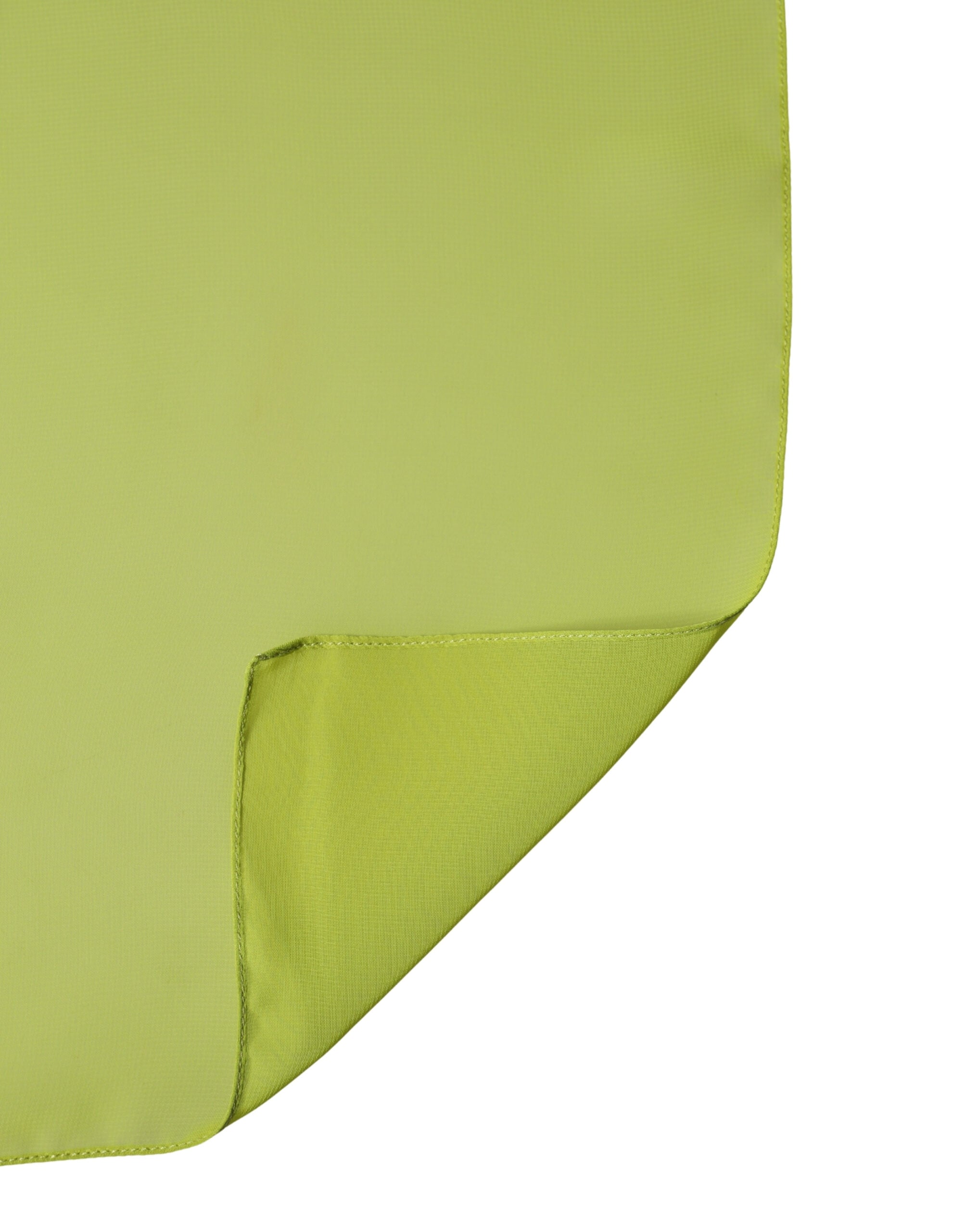 Dolce & Gabbana Yellow Green Neck Wrap Shawl Foulard 131cm x 99.5cm Scarf Dolce & Gabbana