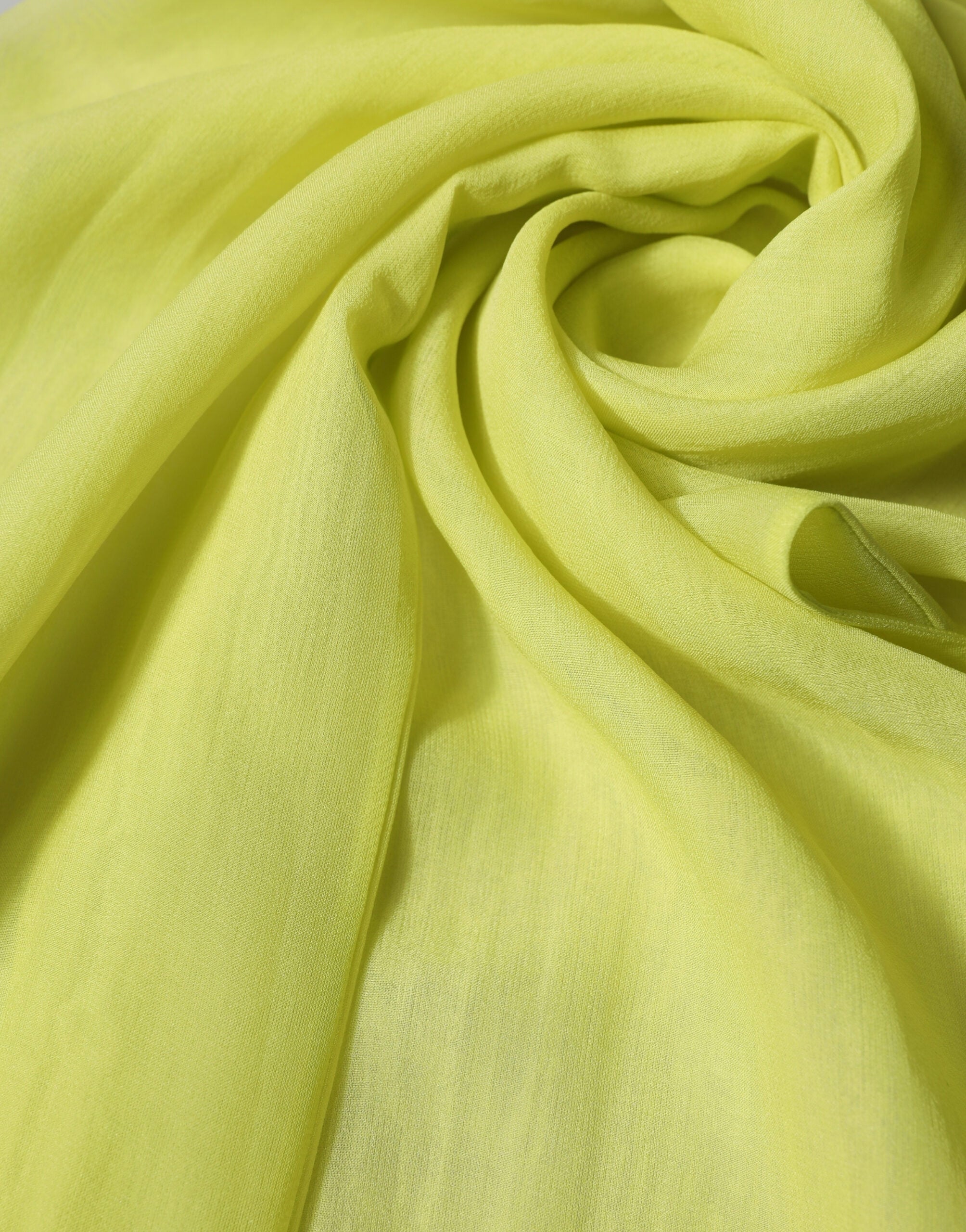 Dolce & Gabbana Yellow Green Silk Sash Foulard Stole 292cm x 19cm Scarf Dolce & Gabbana