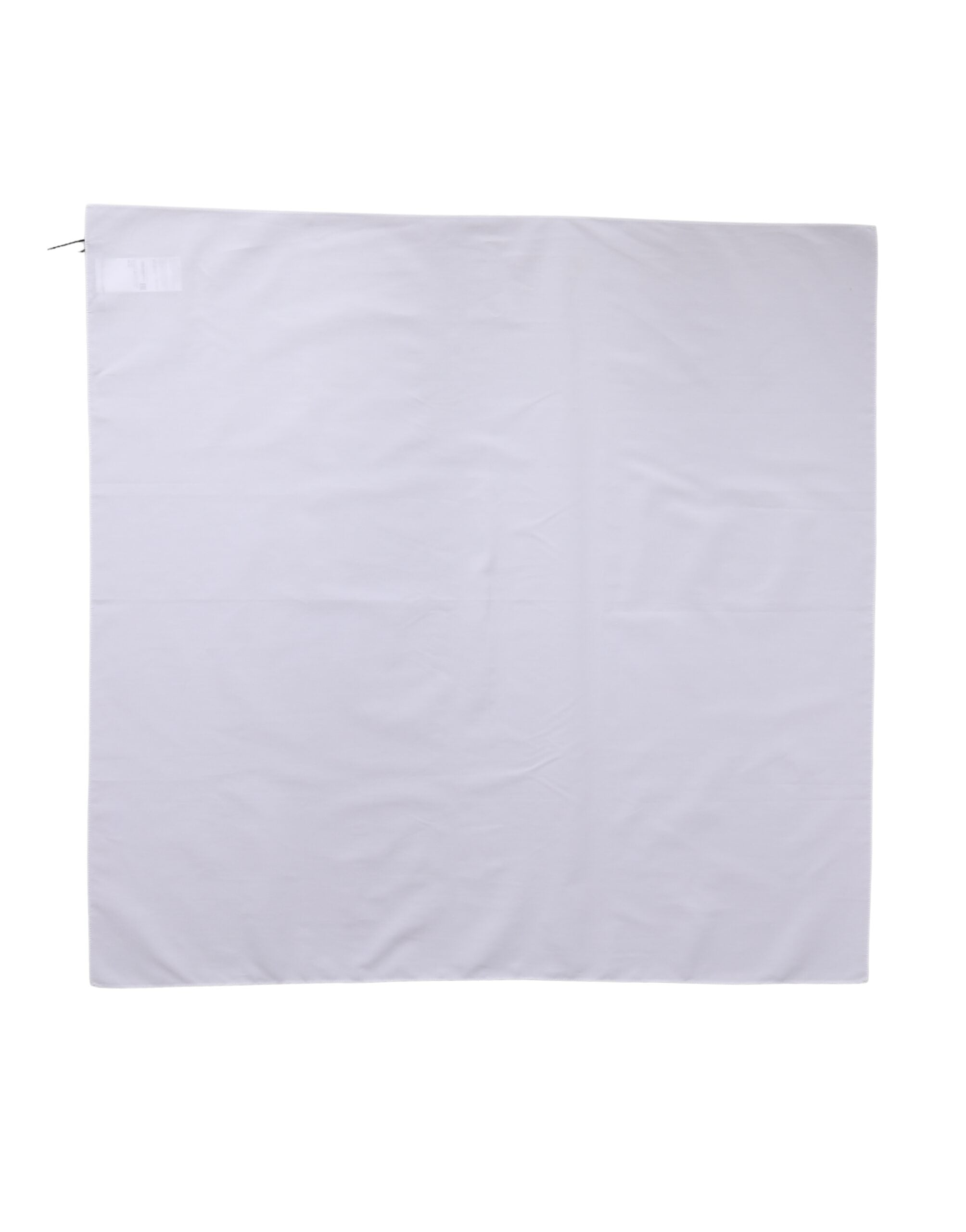Dolce & Gabbana White Cotton Wrap Square Shawl Stole 71cm x 70cm  Scarf Dolce & Gabbana