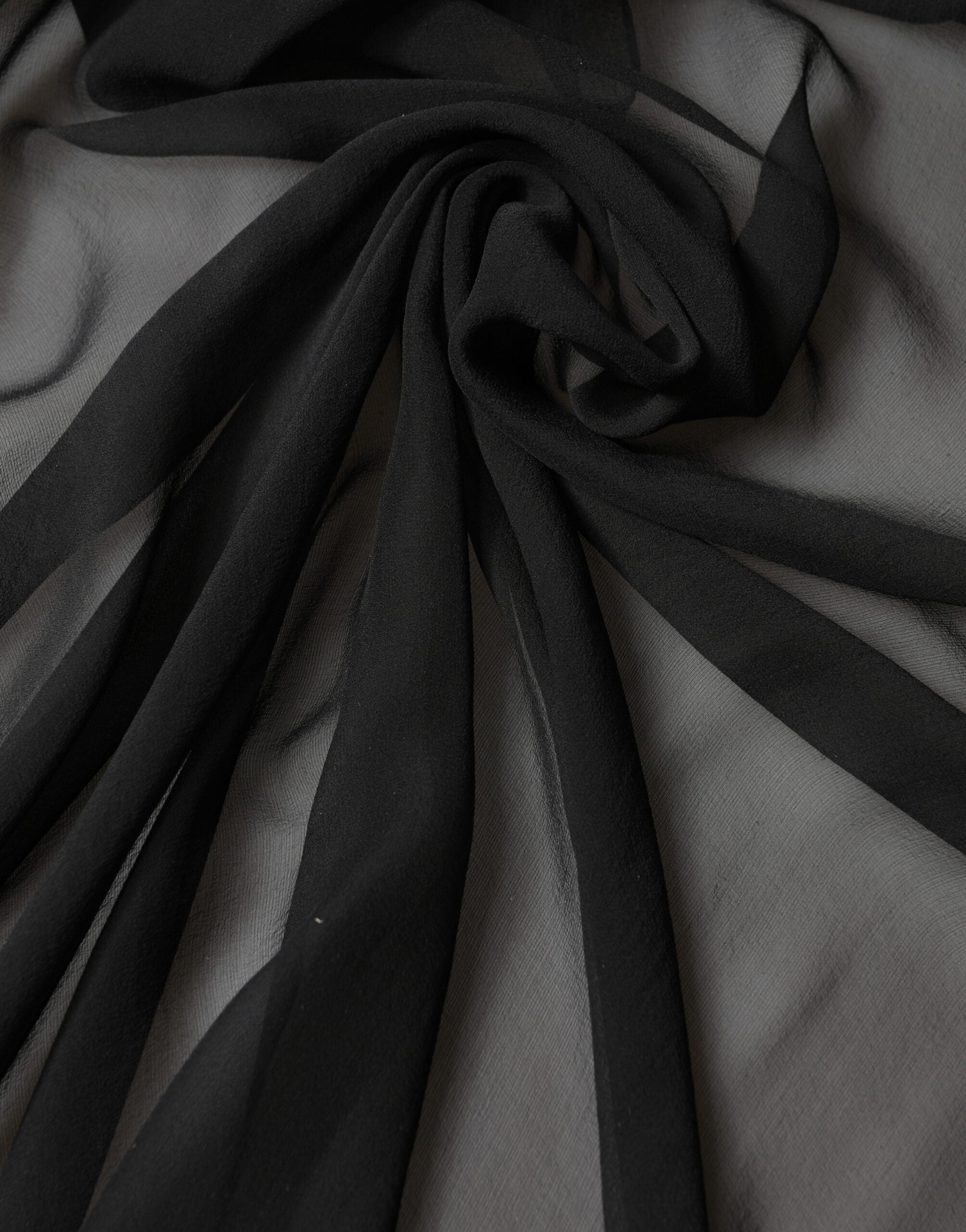 Dolce & Gabbana Black Silk Neck Wrap Shawl Stole 167cm x 126cm Scarf Dolce & Gabbana