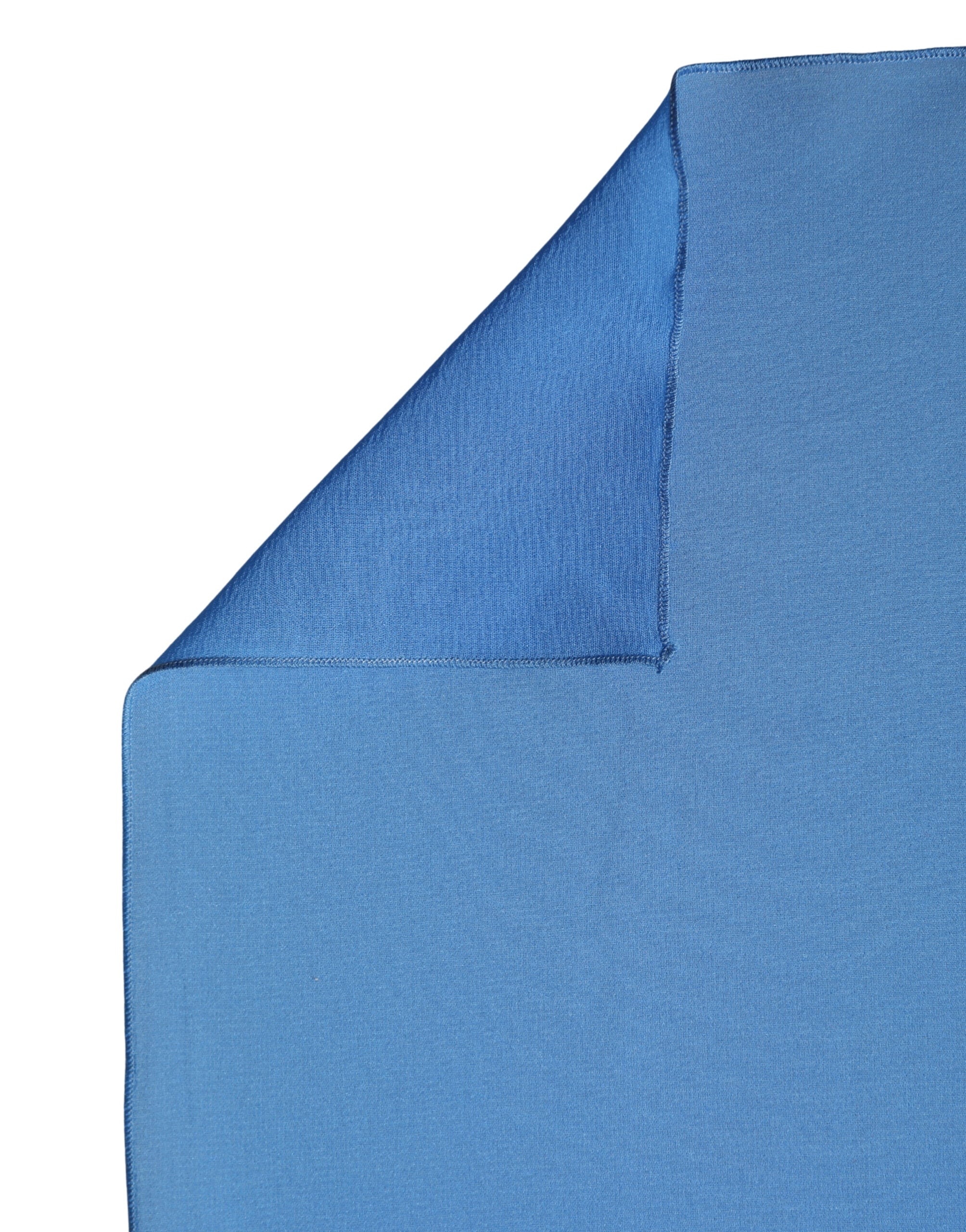Dolce & Gabbana Blue Silk Neck Wrap Shawl Stole 200cm x 64cm Scarf Dolce & Gabbana