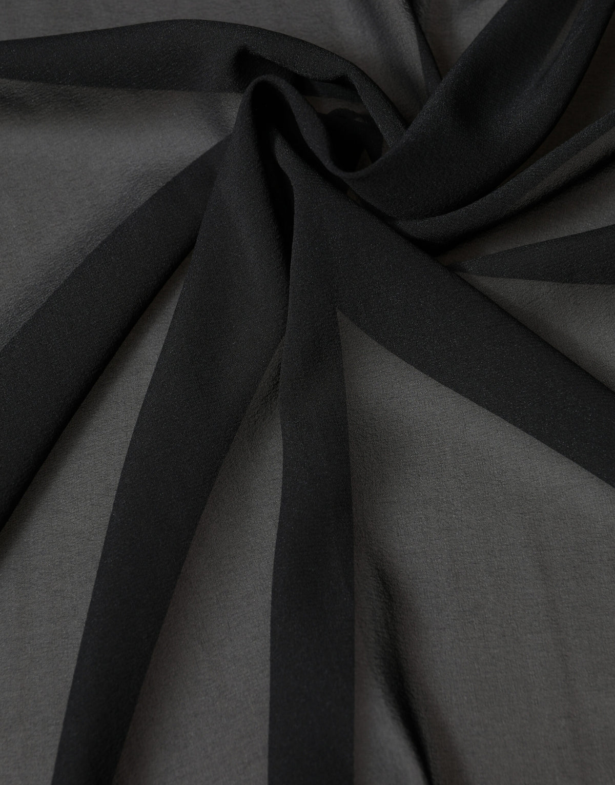Dolce & Gabbana Black Silk Neck Wrap Shawl Stole 200cm x 64cm  Scarf