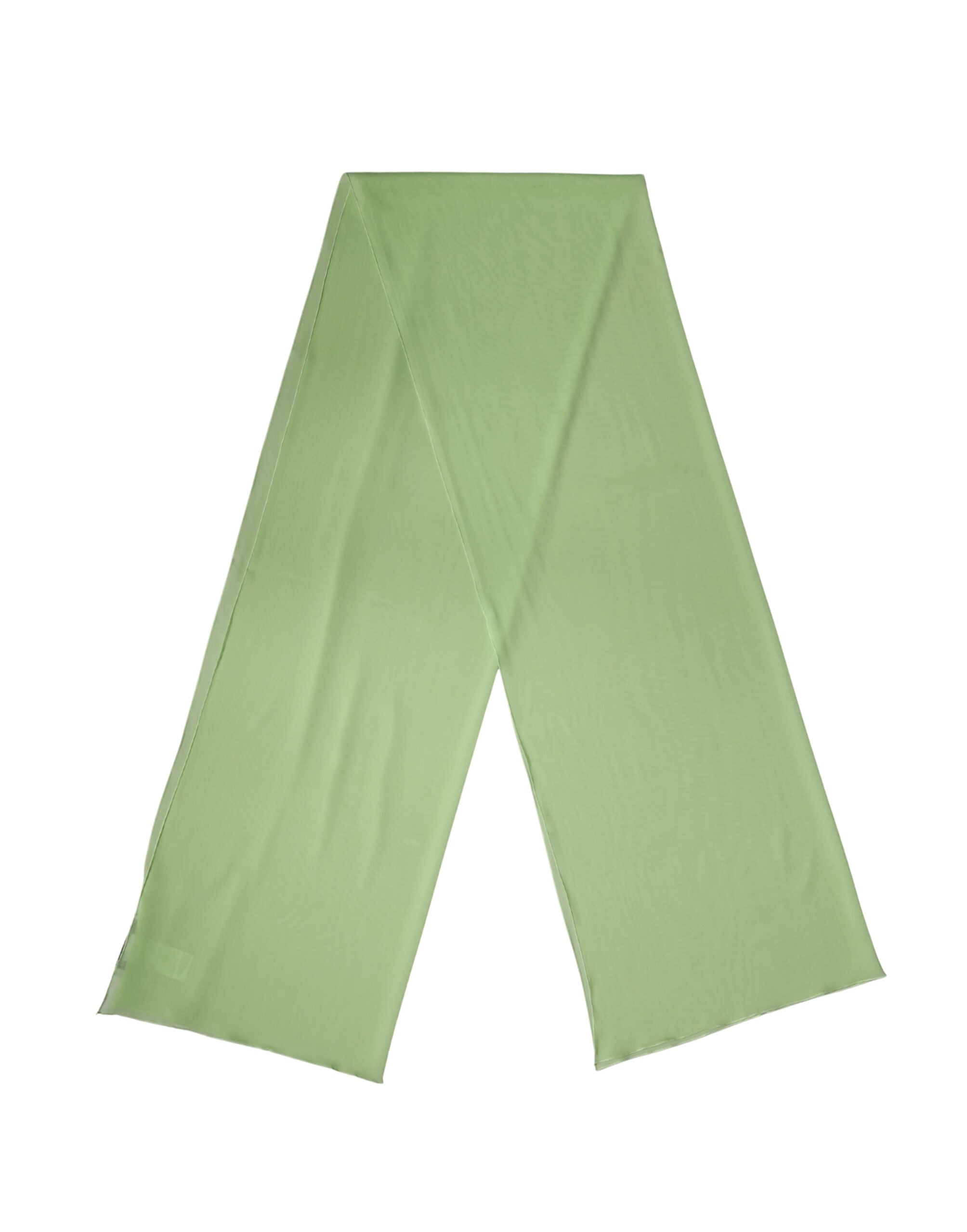 Dolce & Gabbana Light Green Silk Neck Wrap Shawl Stole 200cm x 64cm  Scarf Dolce & Gabbana