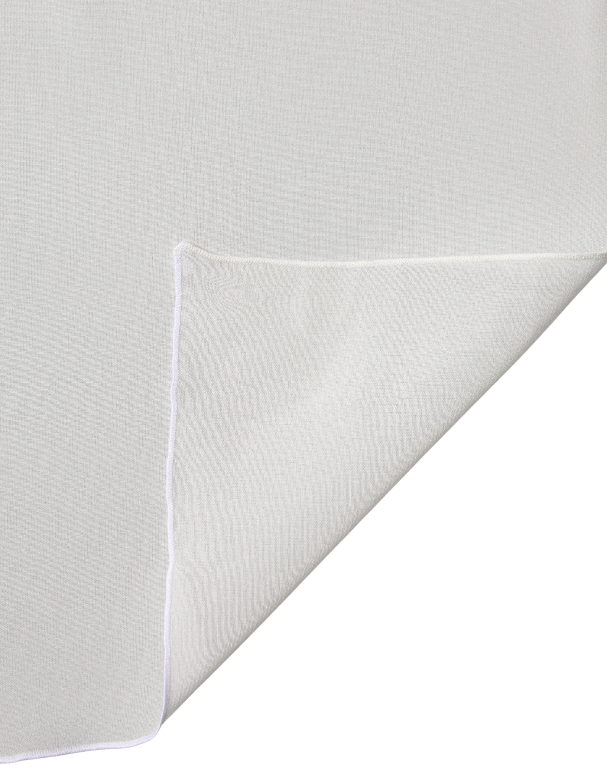 Dolce & Gabbana Off White Silk Neck Wrap Shawl Stole 200cm x 64cm Scarf Dolce & Gabbana