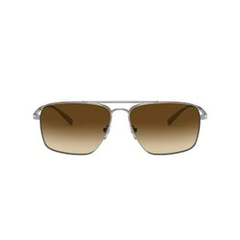 Versace Gray Metal Sunglasses Versace