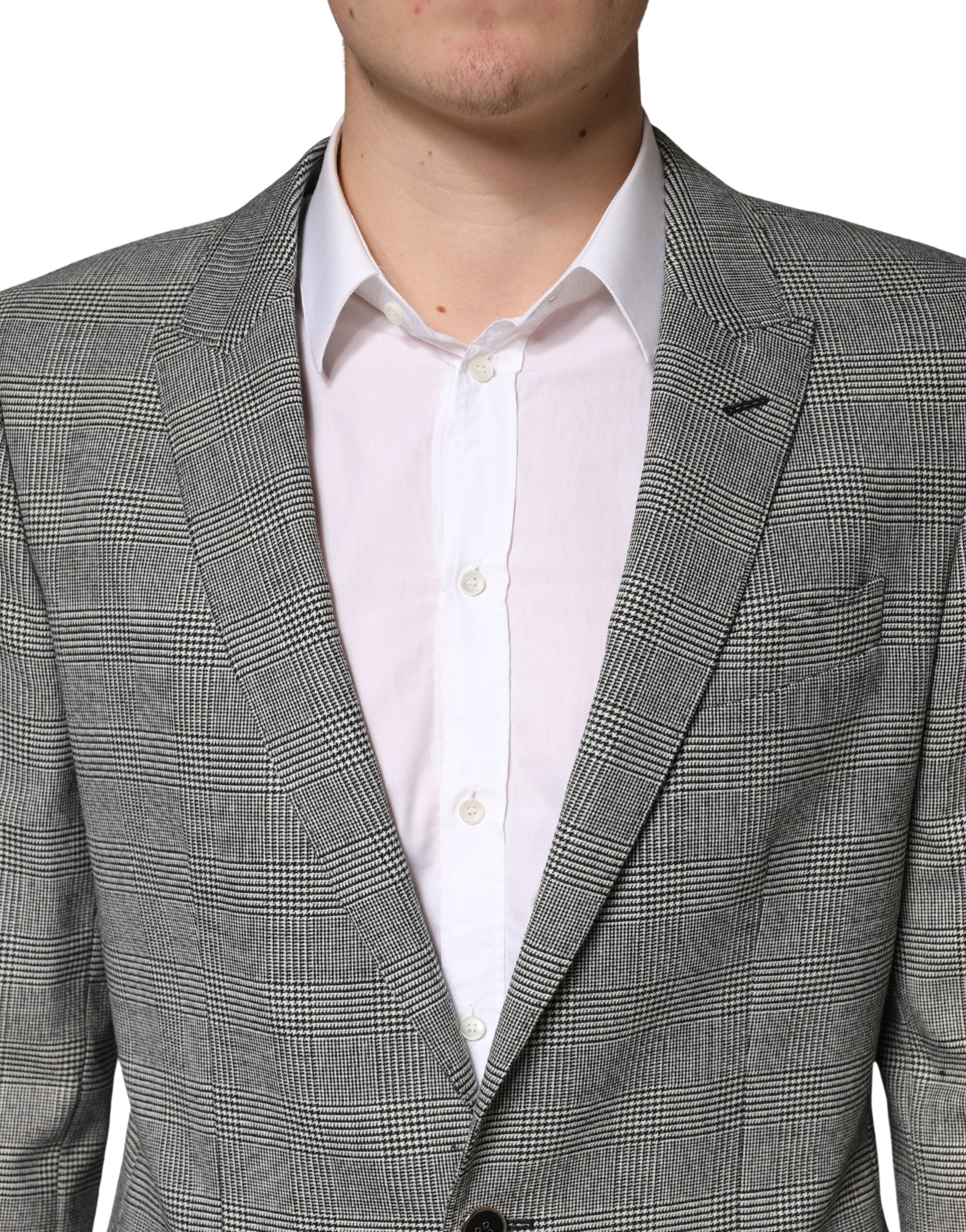 Dolce & Gabbana Gray MARTINI Single Breasted Formal 2PC Suit Dolce & Gabbana