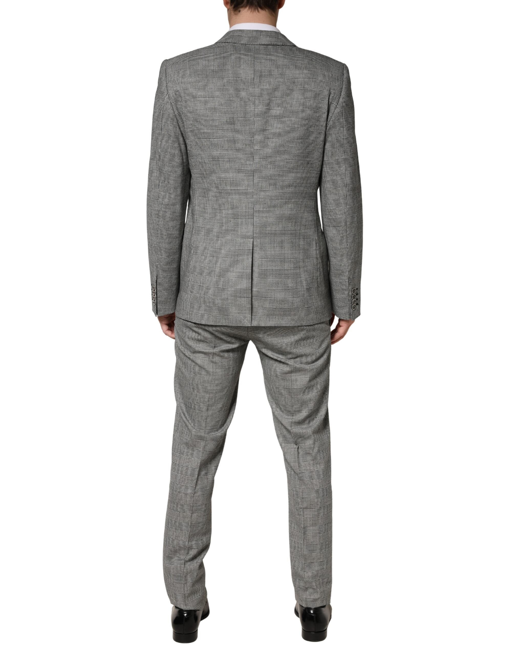 Dolce & Gabbana Gray MARTINI Single Breasted Formal 2PC Suit Dolce & Gabbana