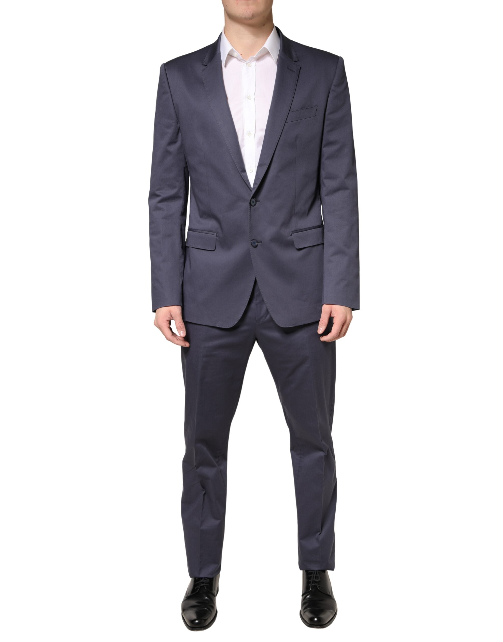 Dolce & Gabbana Blue Single Breasted MARTINI 2 Piece Suit Dolce & Gabbana