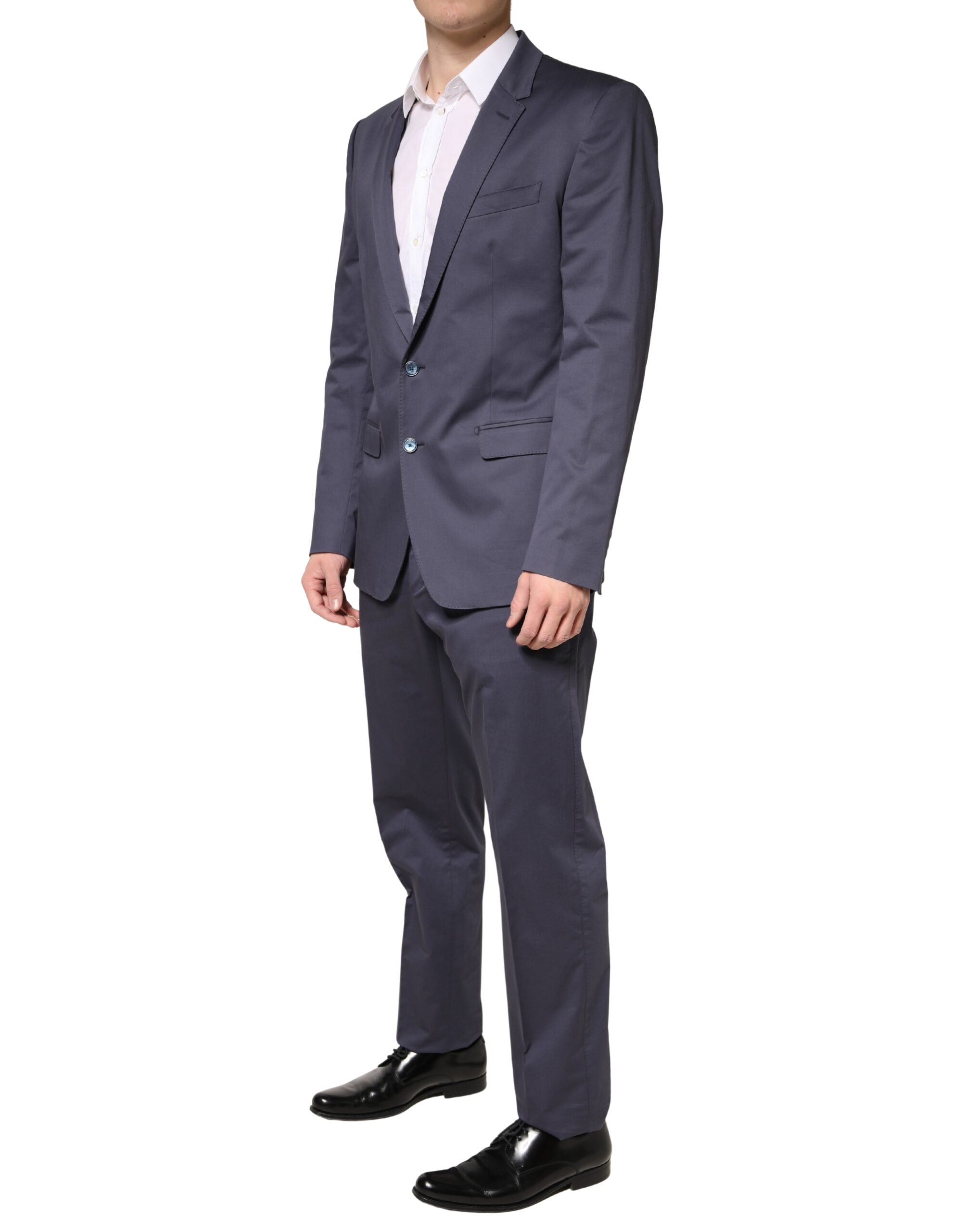 Dolce & Gabbana Blue Single Breasted MARTINI 2 Piece Suit Dolce & Gabbana