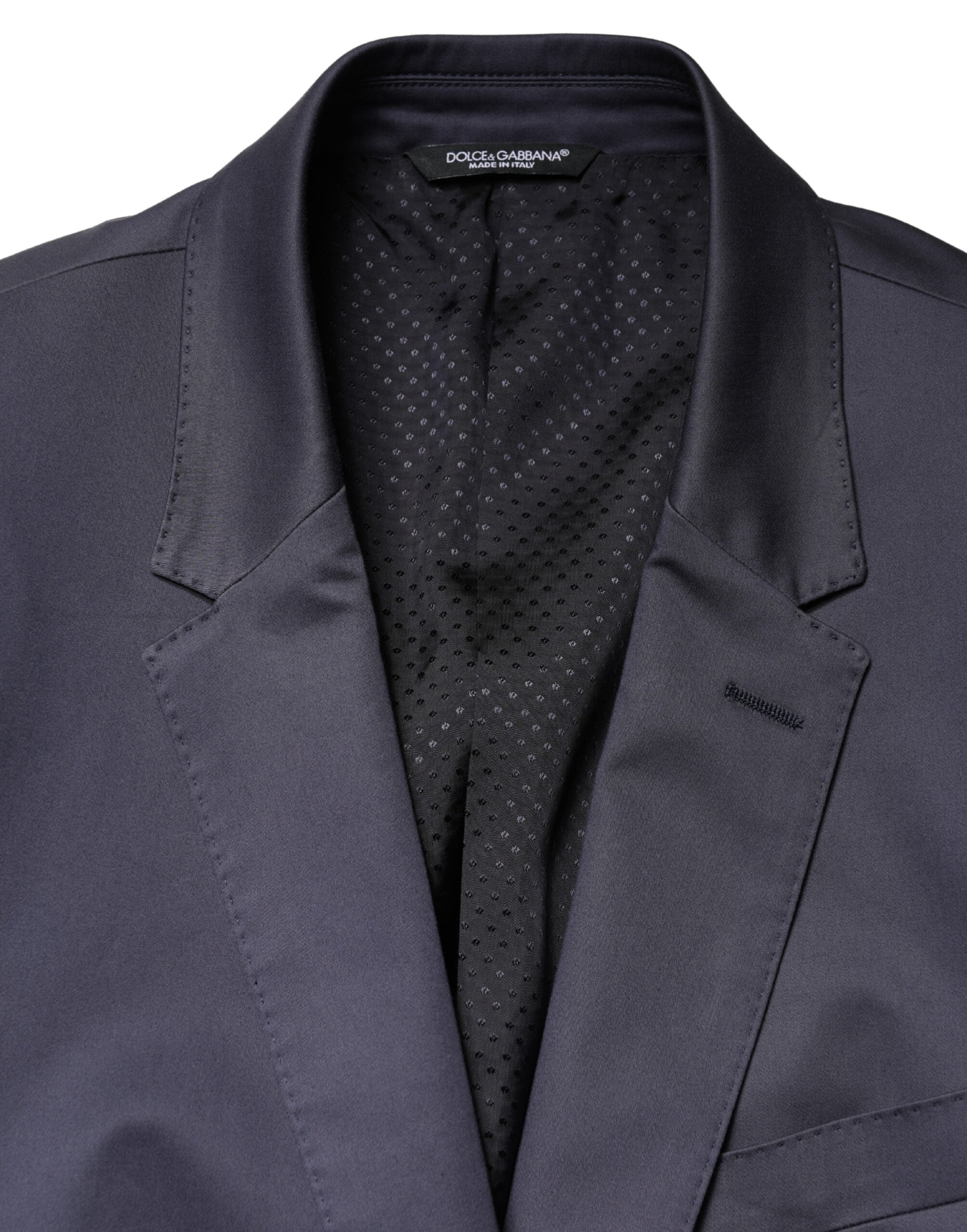 Dolce & Gabbana Blue Single Breasted MARTINI 2 Piece Suit Dolce & Gabbana