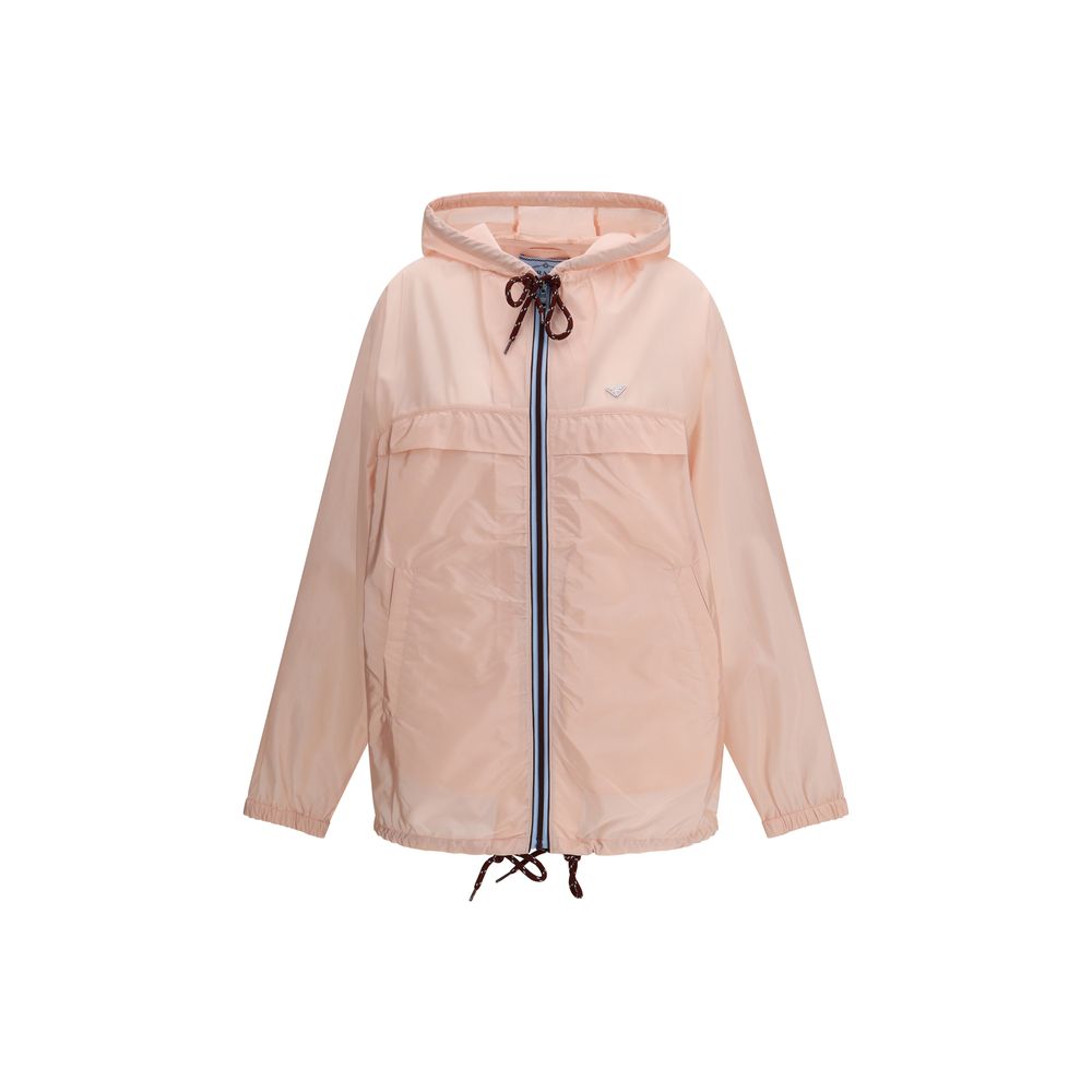 Prada Multicolor Recycled Polyamide Shell Jacket Prada