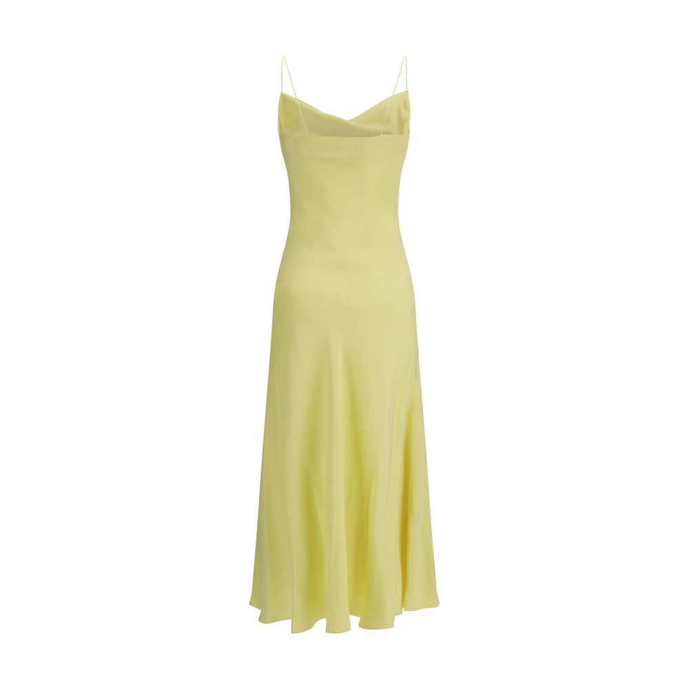 Balmain Bicolor Silk Casual Dress Balmain