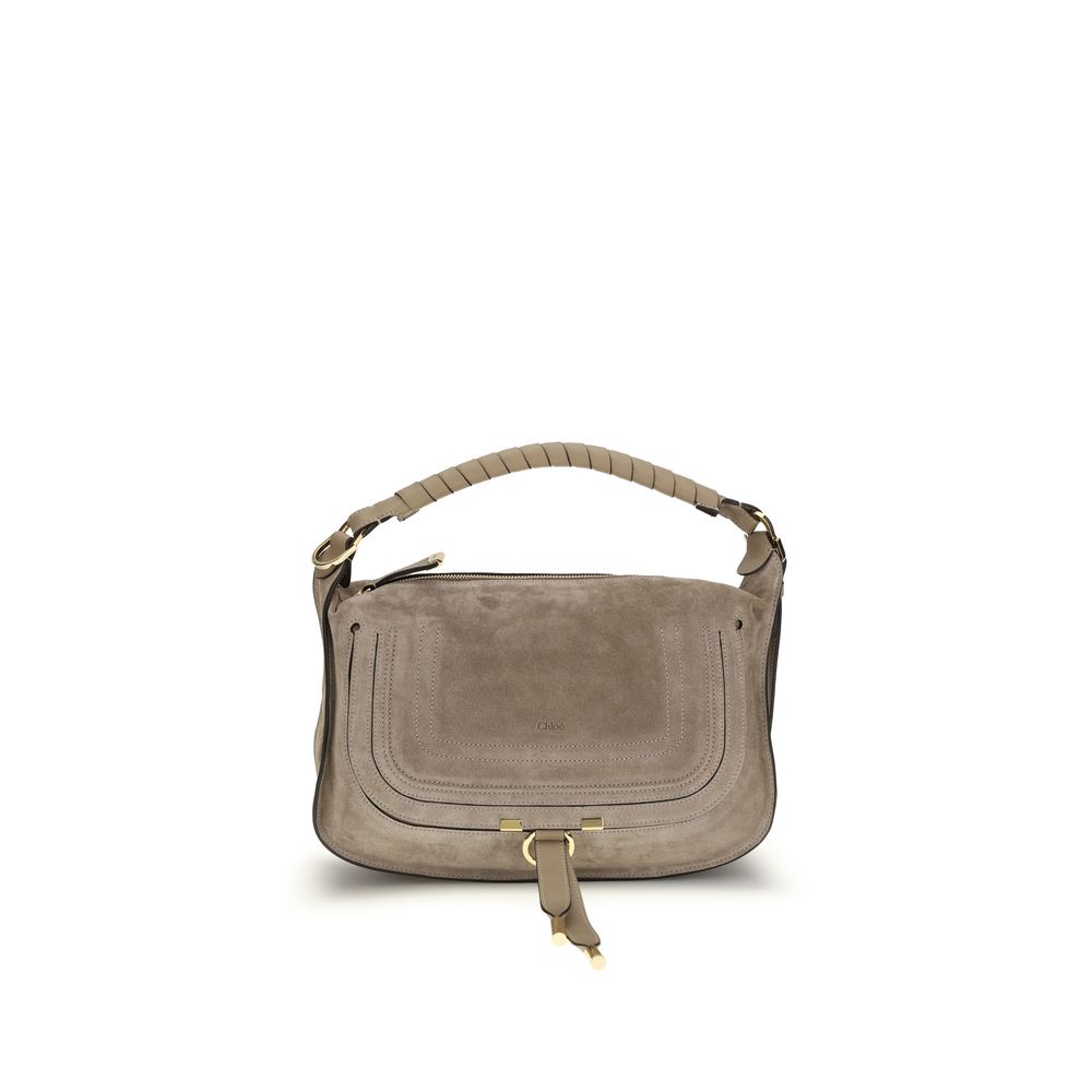 Chloé Beige Calf Leather Bos Taurus Shoulder Bag Chloé