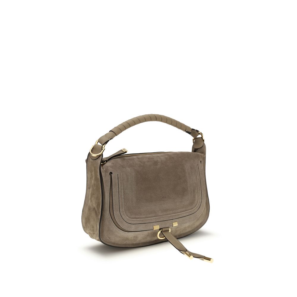 Chloé Beige Calf Leather Bos Taurus Shoulder Bag Chloé