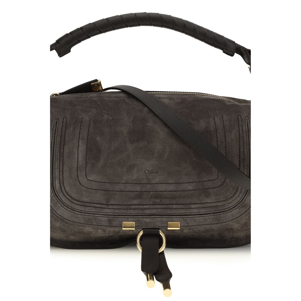 Chloé Brown Calf Leather Bos Taurus Shoulder Bag Chloé