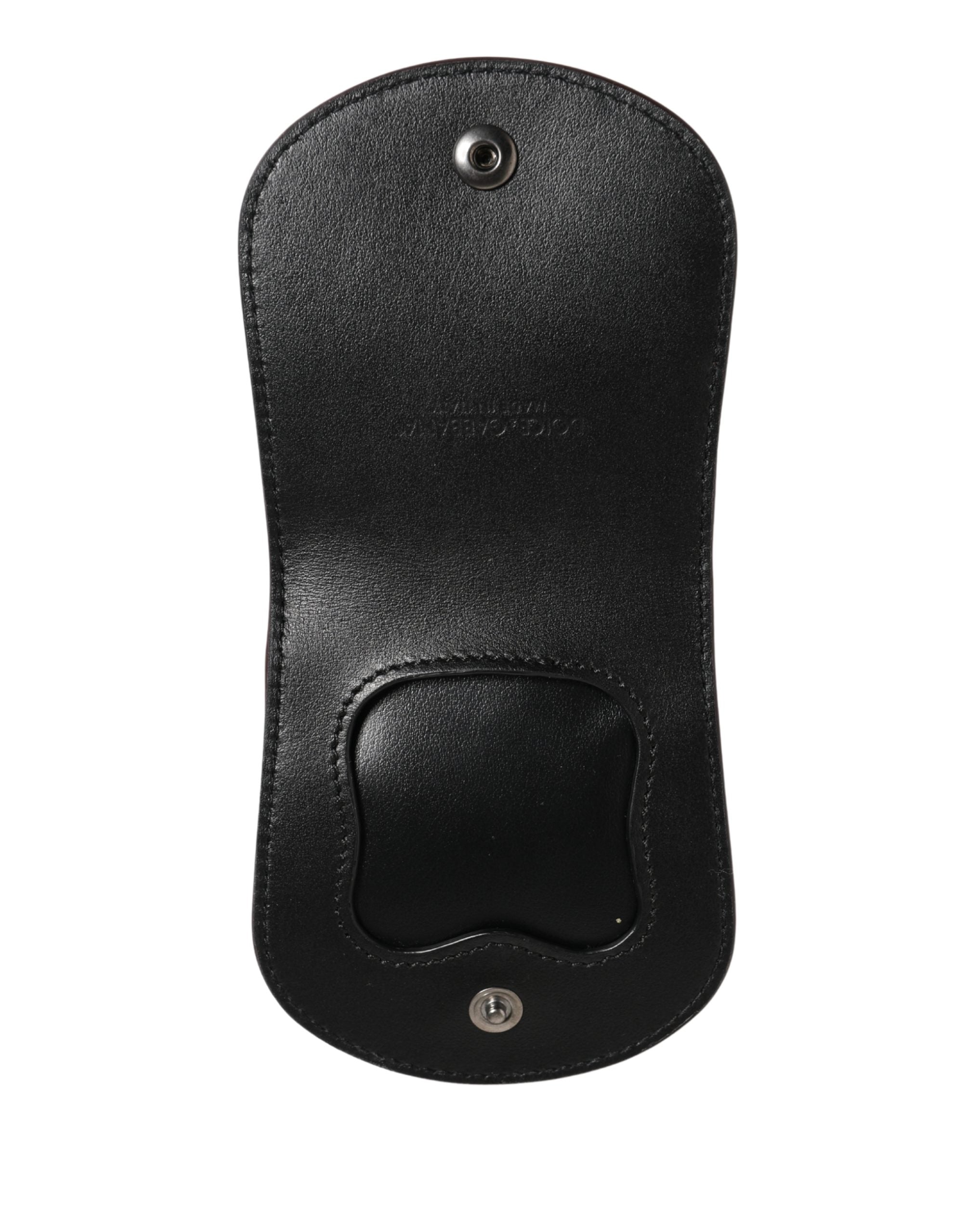 Dolce & Gabbana Burgundy Exotic Skin Condom Case Holder Pocket Wallet Dolce & Gabbana