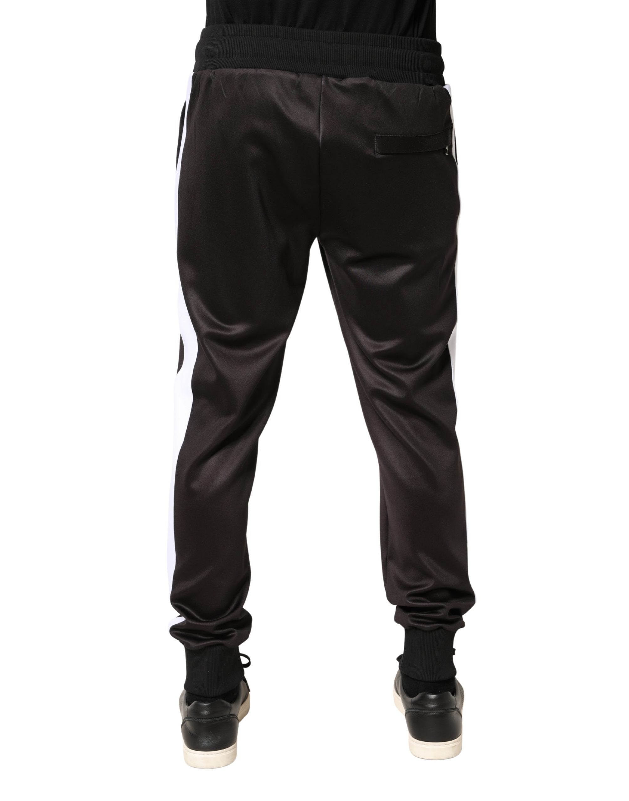 Dolce & Gabbana Brown Polyester Skinny Jogger Trouser Pants Dolce & Gabbana