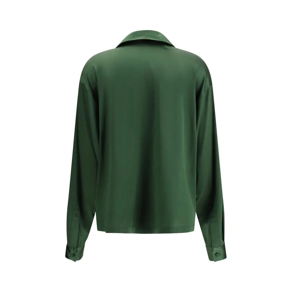Tom Ford Bicolor Silk Shirt Tom Ford