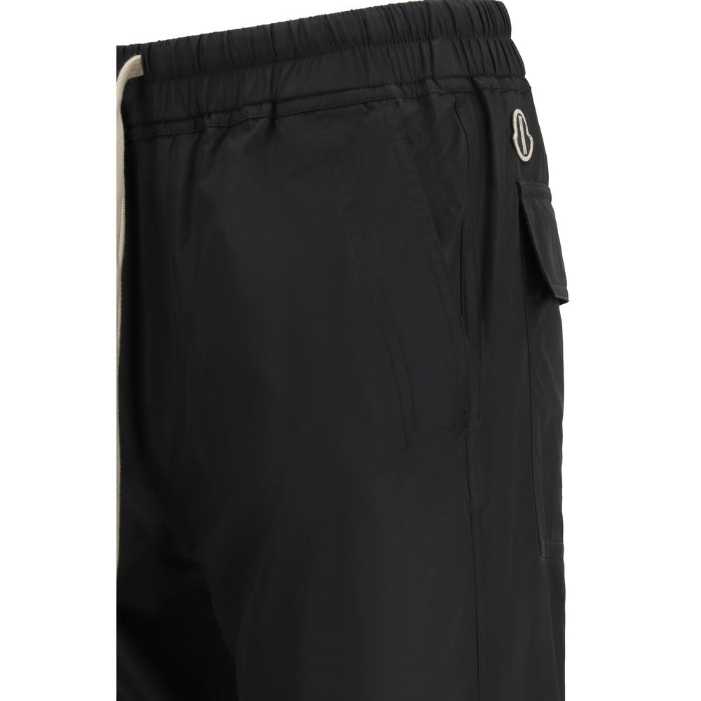 Moncler x Rick Owens Black Polyester Casual Pants Moncler x Rick Owens