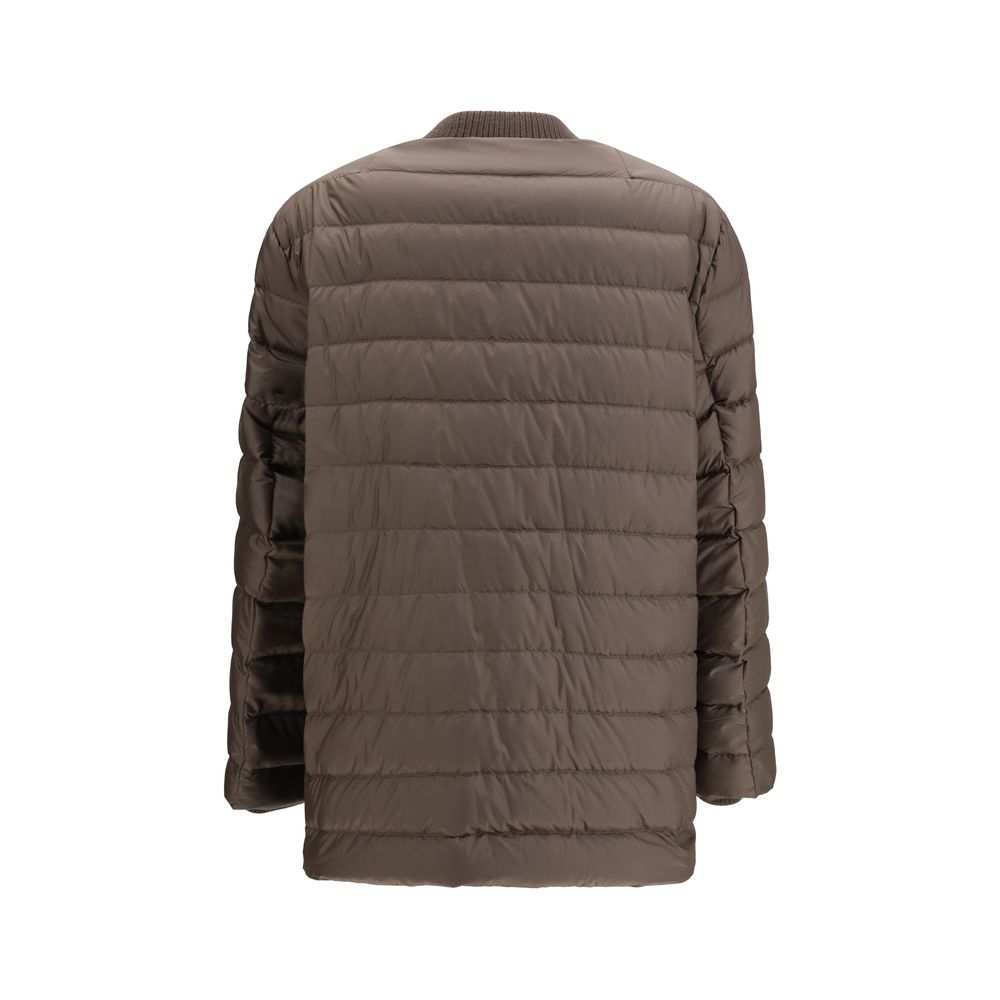 Moncler x Rick Owens Brown Goose Down Bomber Moncler x Rick Owens