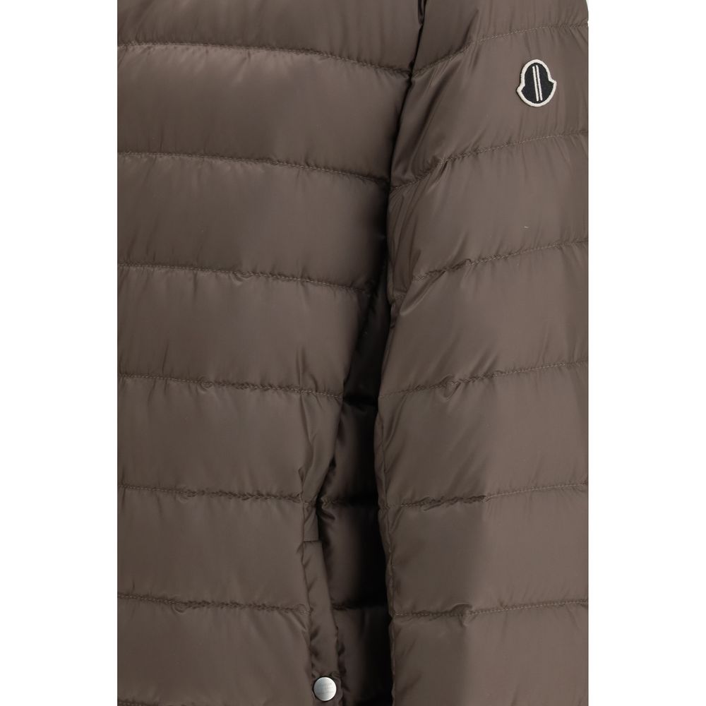 Moncler x Rick Owens Brown Goose Down Bomber Moncler x Rick Owens