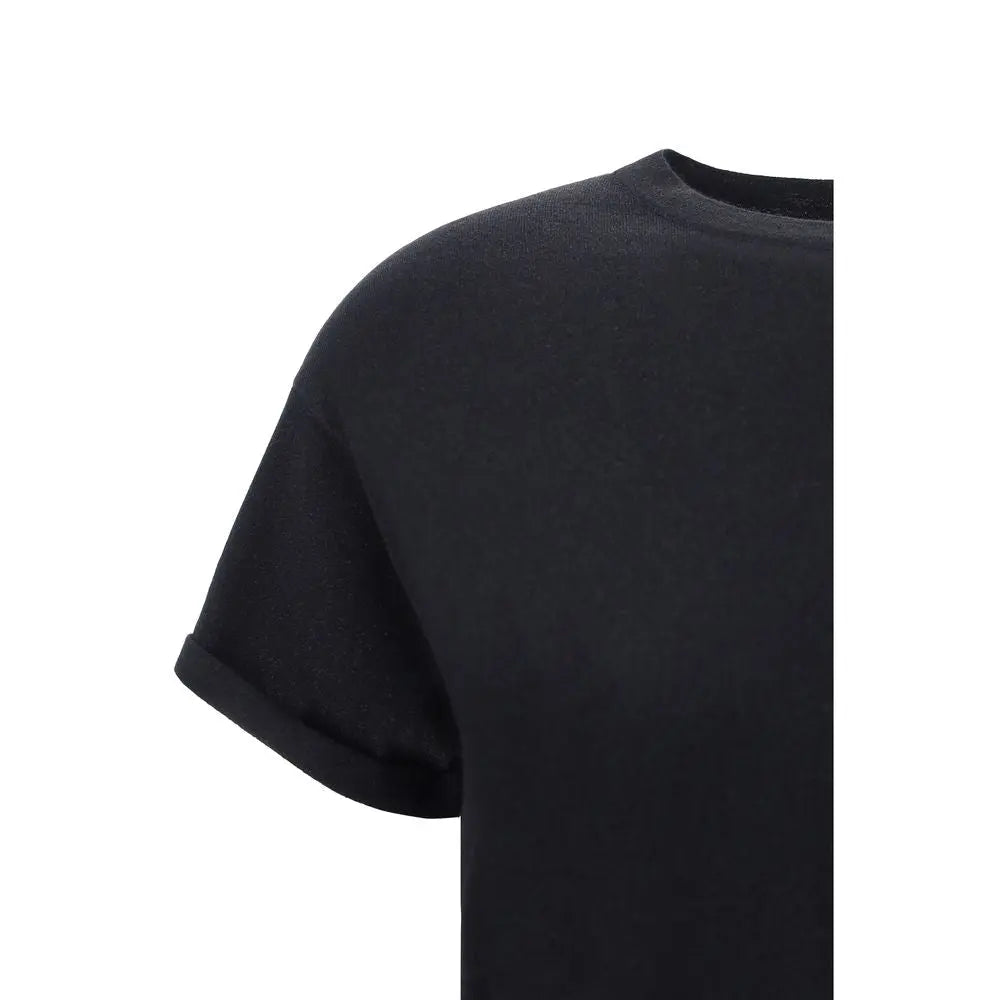 Brunello Cucinelli Black Nylon T-Shirt Brunello Cucinelli