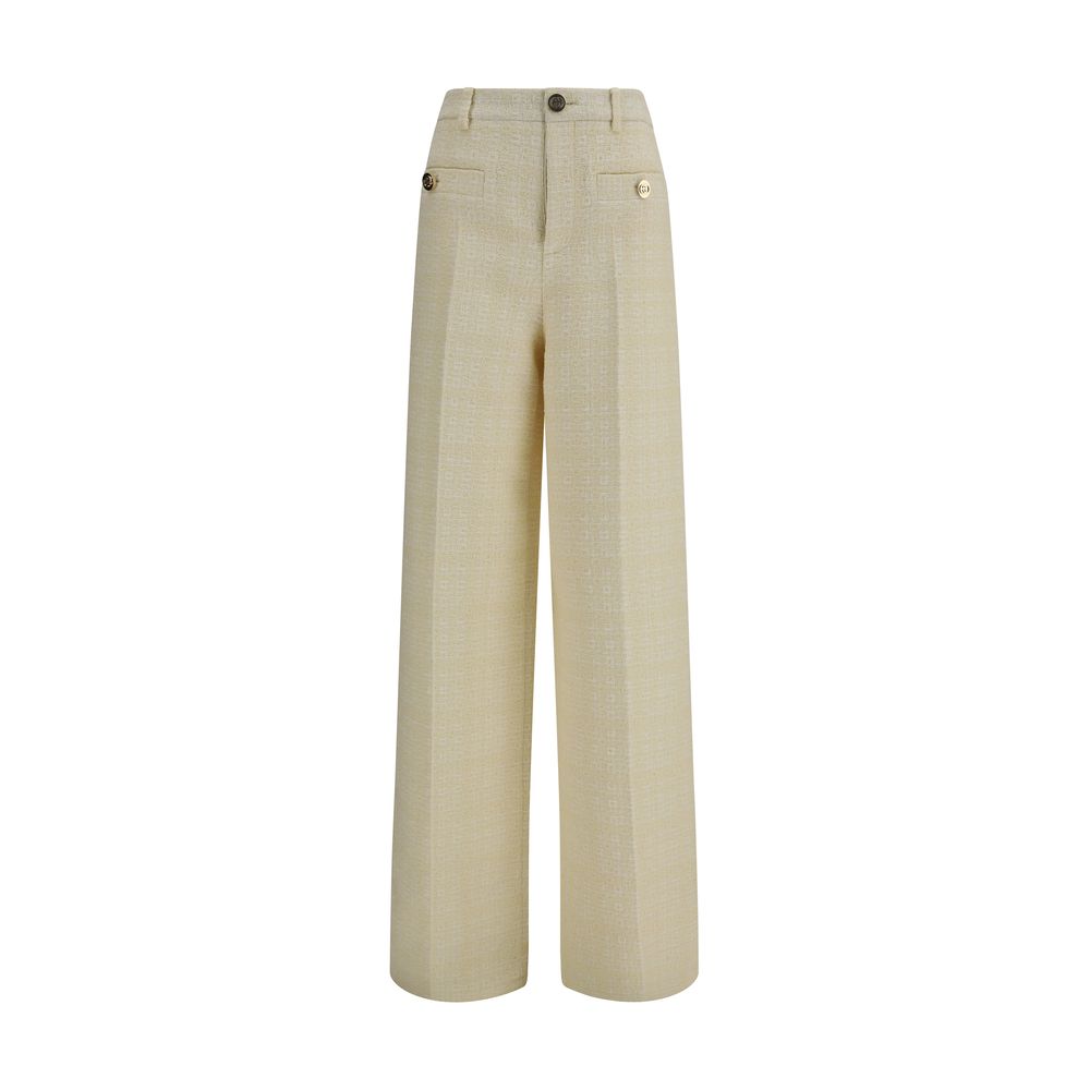 Gucci Beige Cotton Dress Pants Gucci