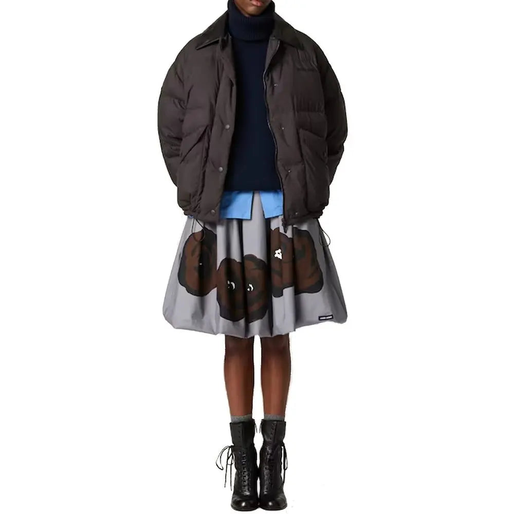 Miu Miu Blue Cashmere Turtleneck Miu Miu