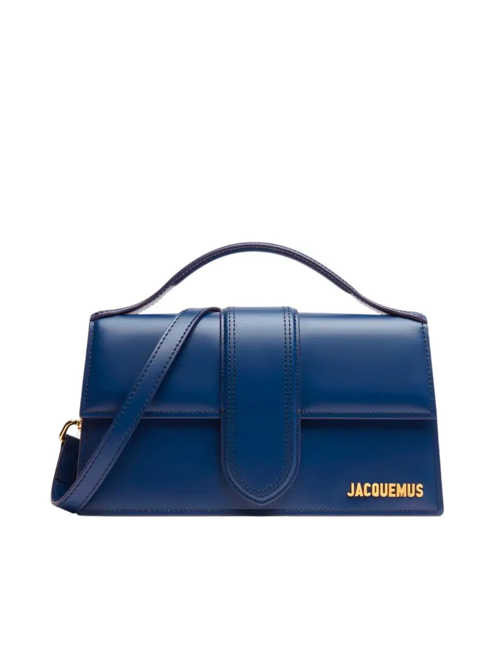 Jacquemus Dark NavyLeather Le Grand Bambino Handbag Jacquemus