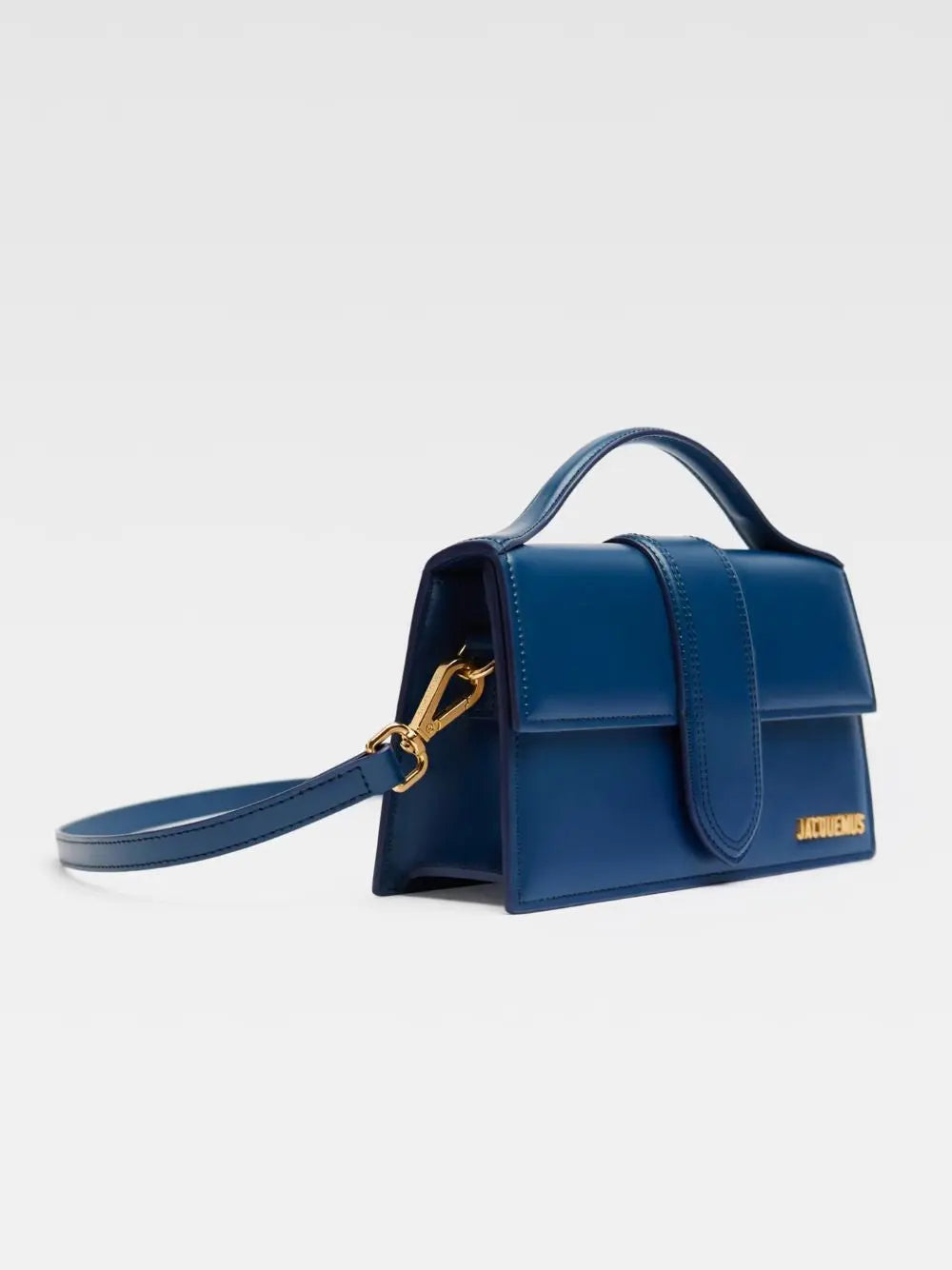 Jacquemus Dark NavyLeather Le Grand Bambino Handbag Jacquemus
