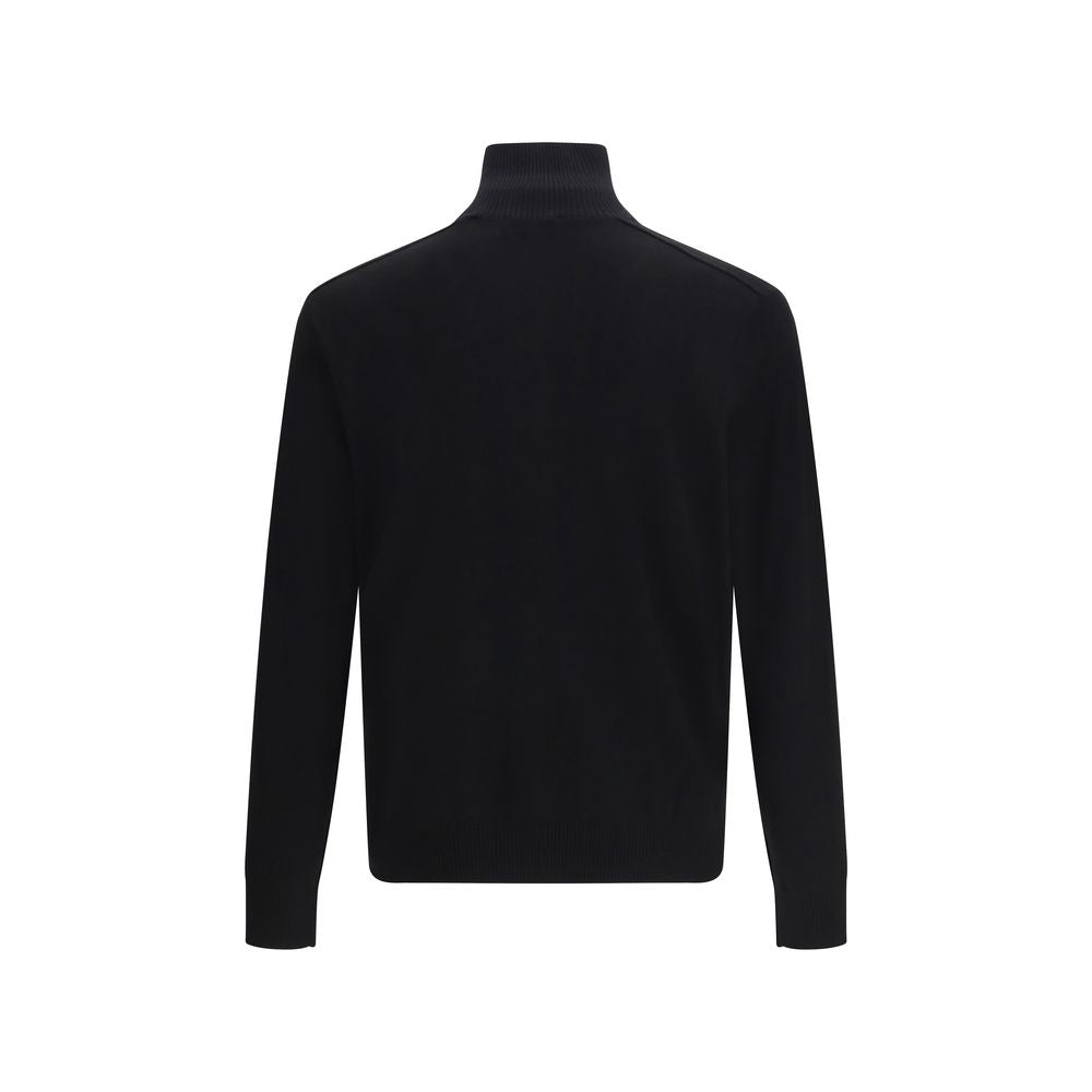 Burberry Black Wool Sweatshirt Burberry
