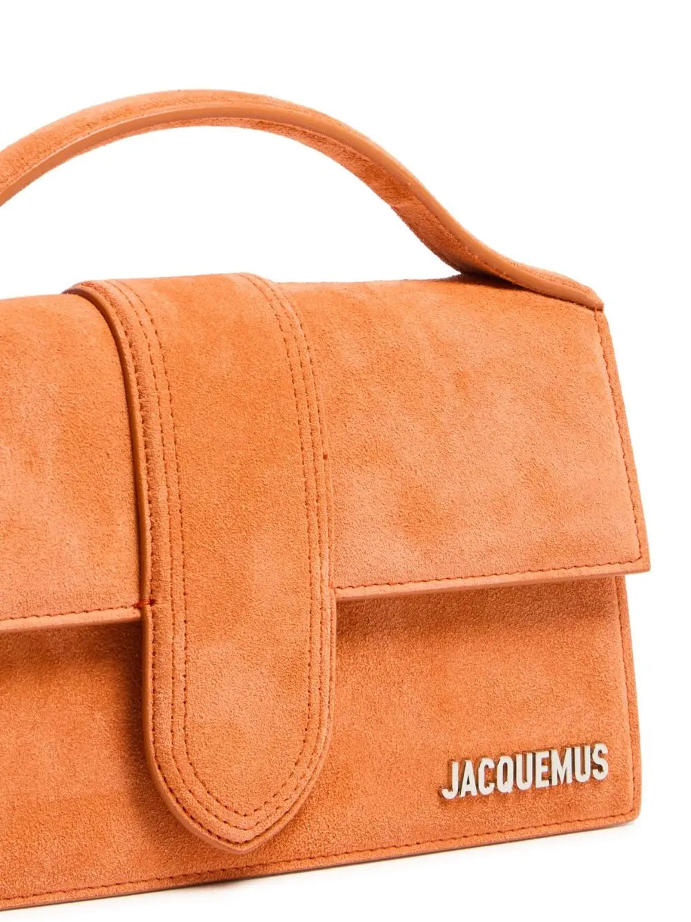 Jacquemus Terracotta Leather Le Grand Bambino Handbag Jacquemus