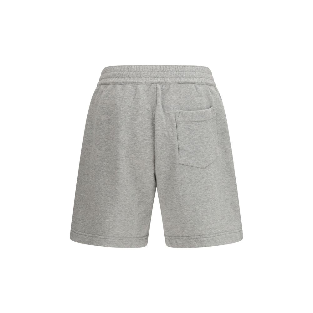 Givenchy Gray Cotton Bermuda Shorts Givenchy