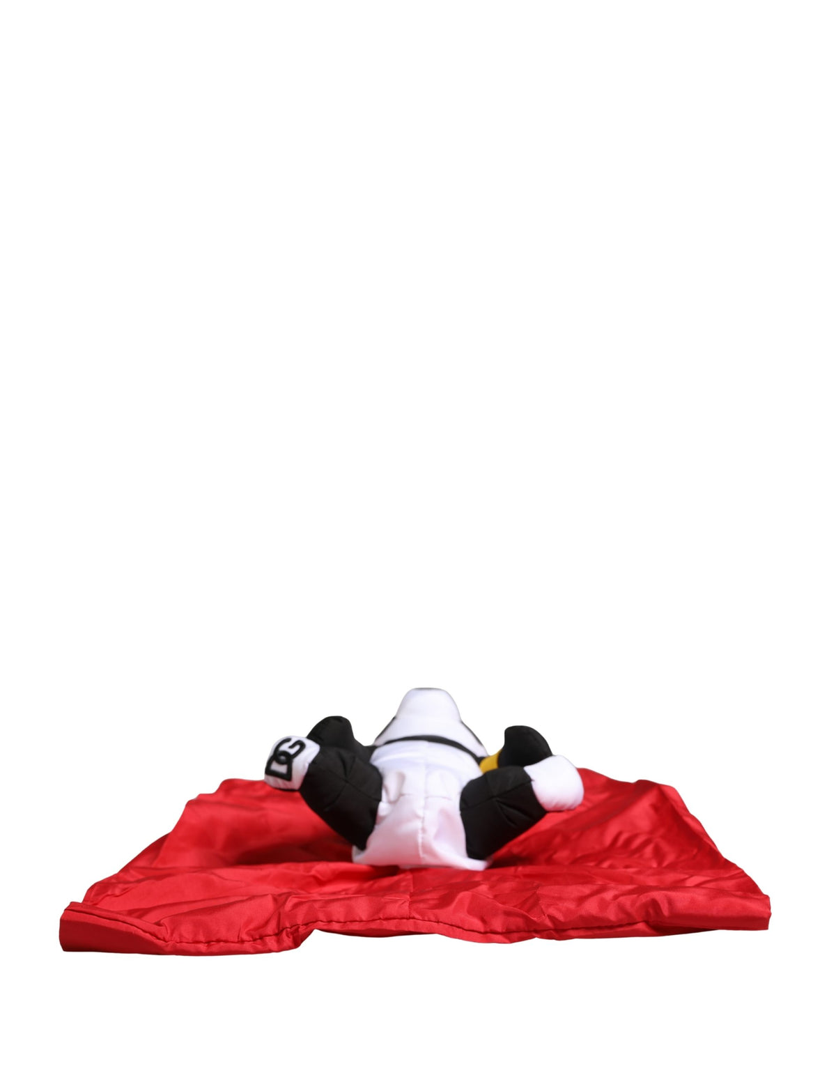 Dolce & Gabbana Men Red Polyester Panda Stuffed Ecobag Tote Borse Bag