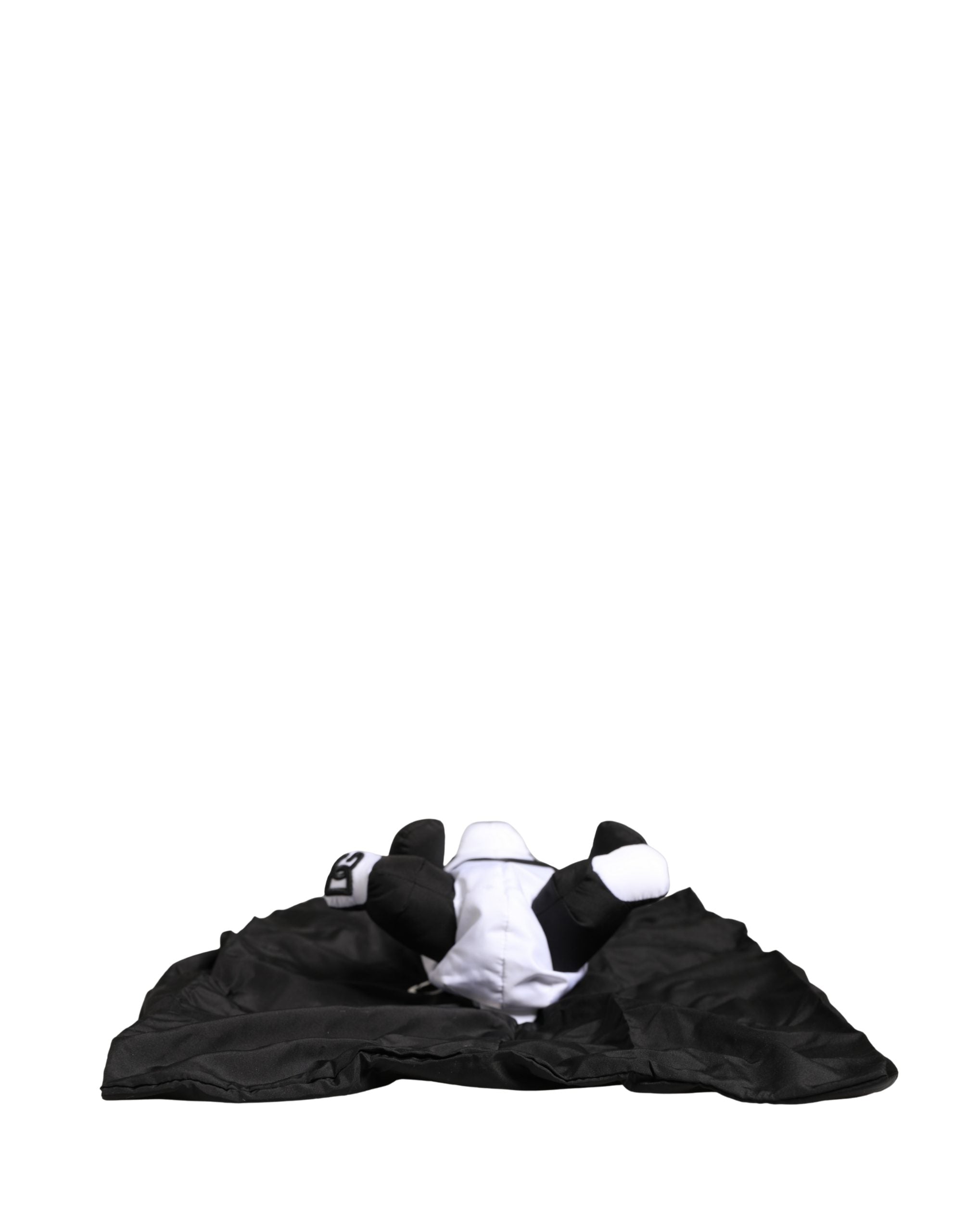 Dolce & Gabbana Men Black Polyester Panda Stuffed Ecobag Bag Dolce & Gabbana