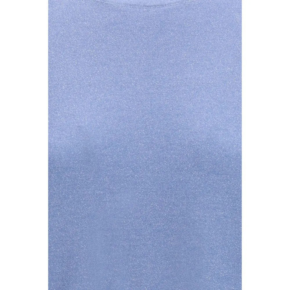 Brunello Cucinelli Blue Nylon T-Shirt Brunello Cucinelli