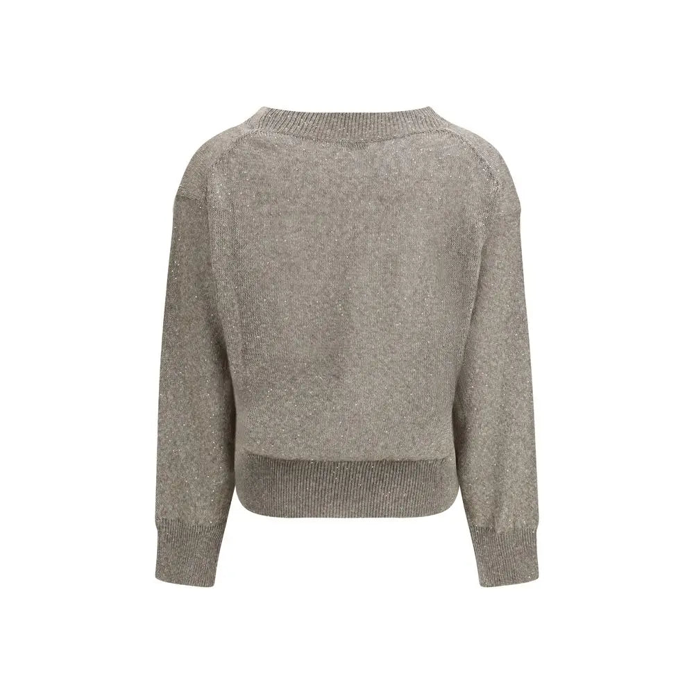 Brunello Cucinelli Brown Linen Sportswear Brunello Cucinelli