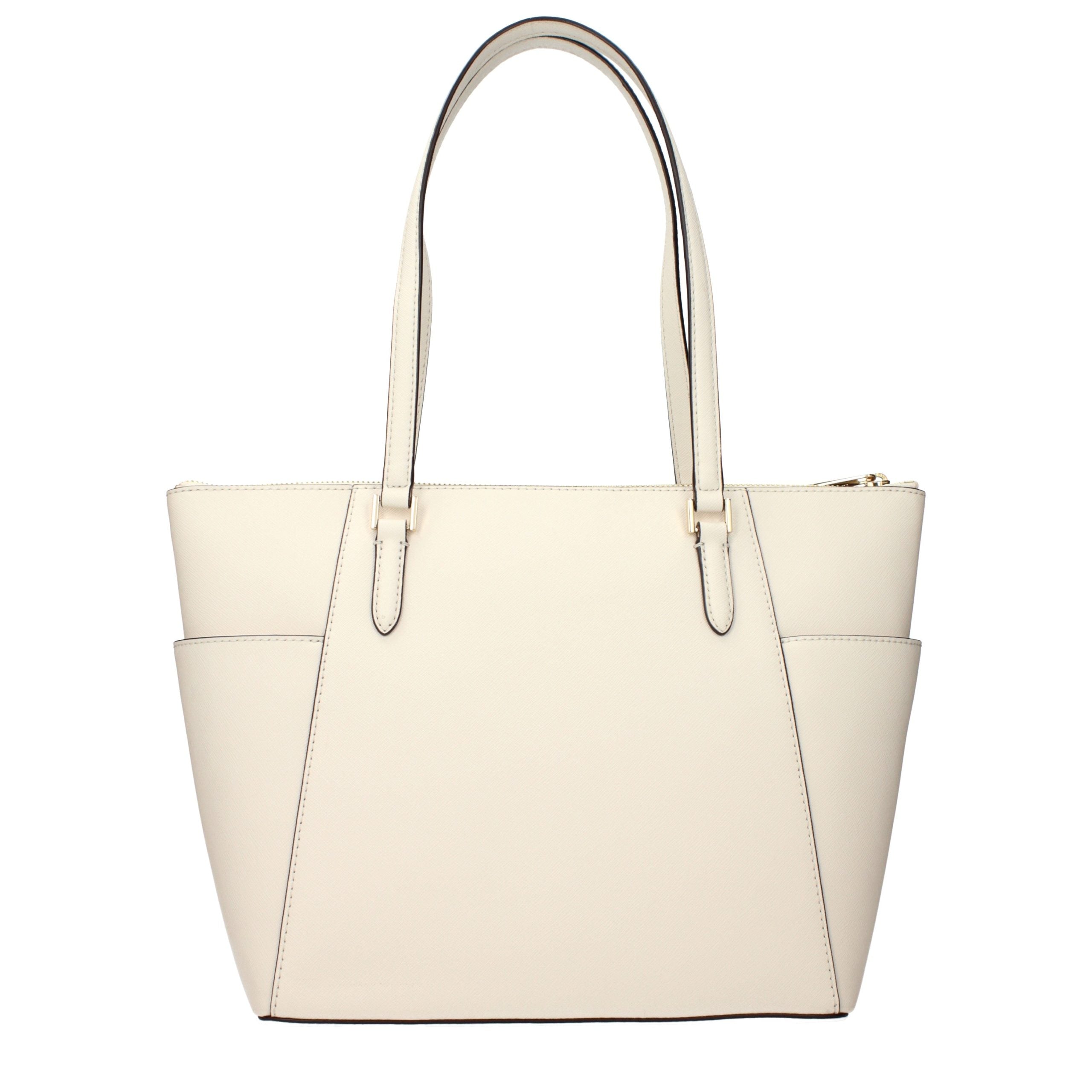 Michael Kors Beige Leather Shoulder Bag Michael Kors