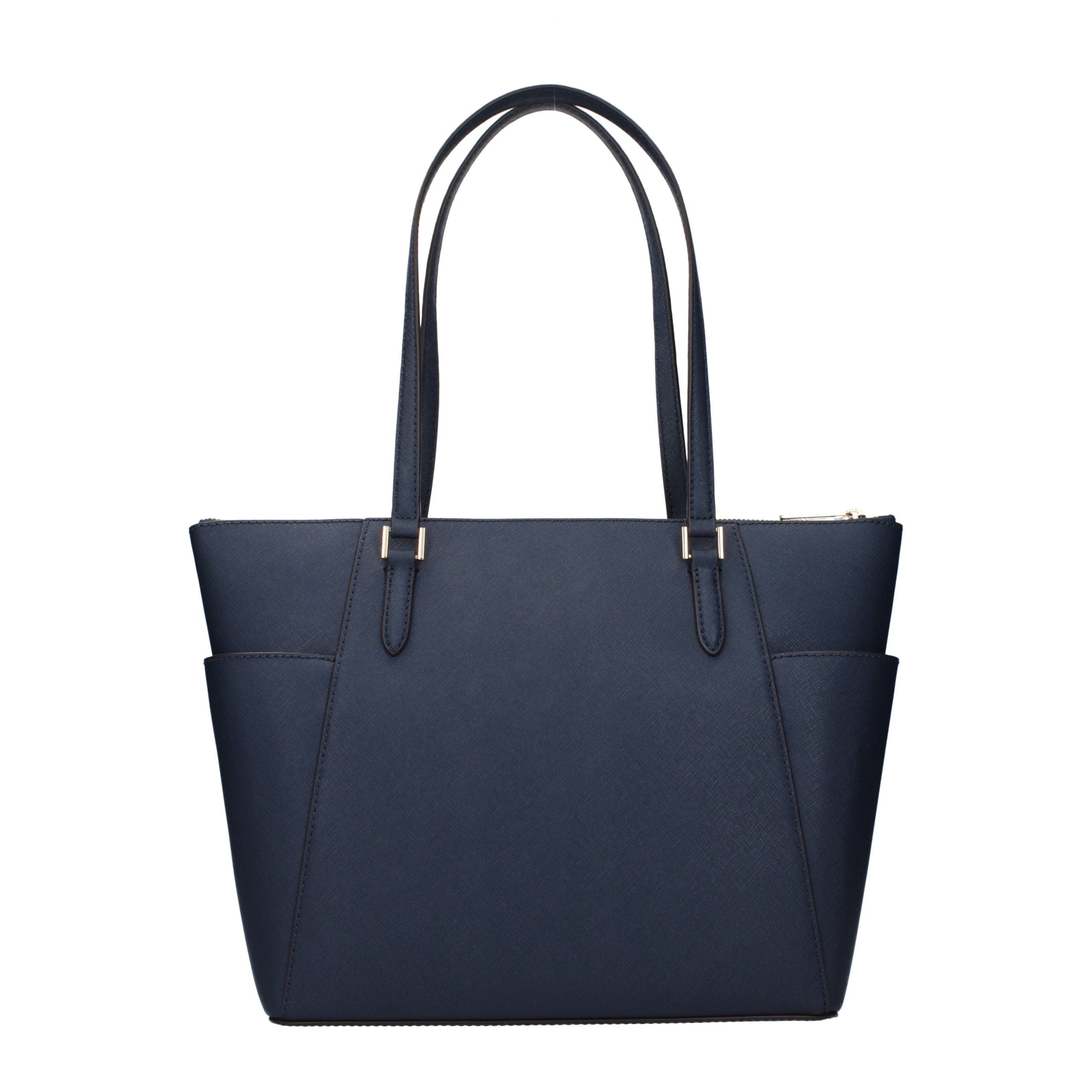 Michael Kors Blue Leather Shoulder Bag Michael Kors