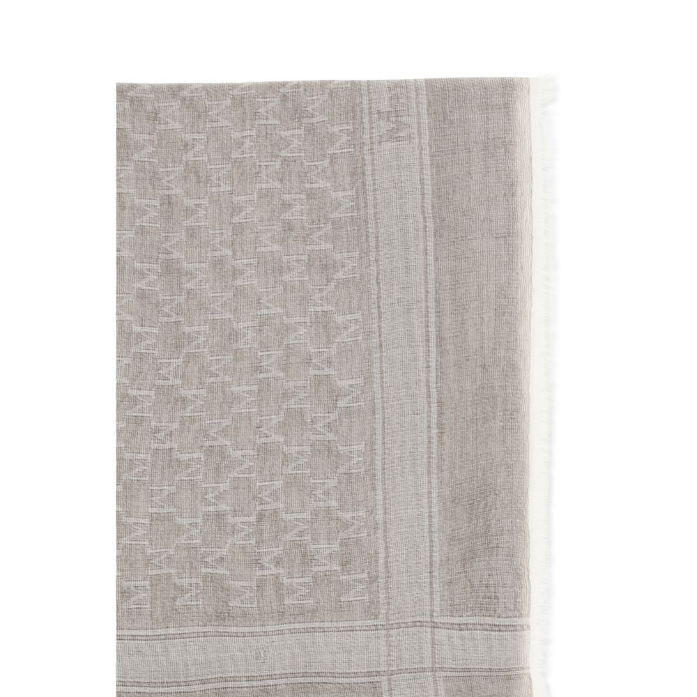 Max Mara Beige Lamb Ovis Aries Aries Scarf Max Mara