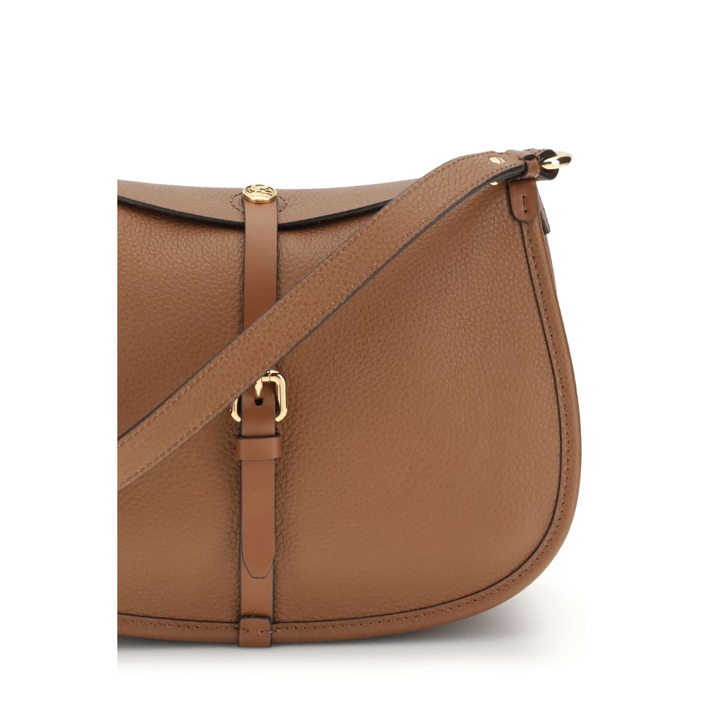 Etro Brown Calf Leather Bos Taurus Shoulder Bag Etro