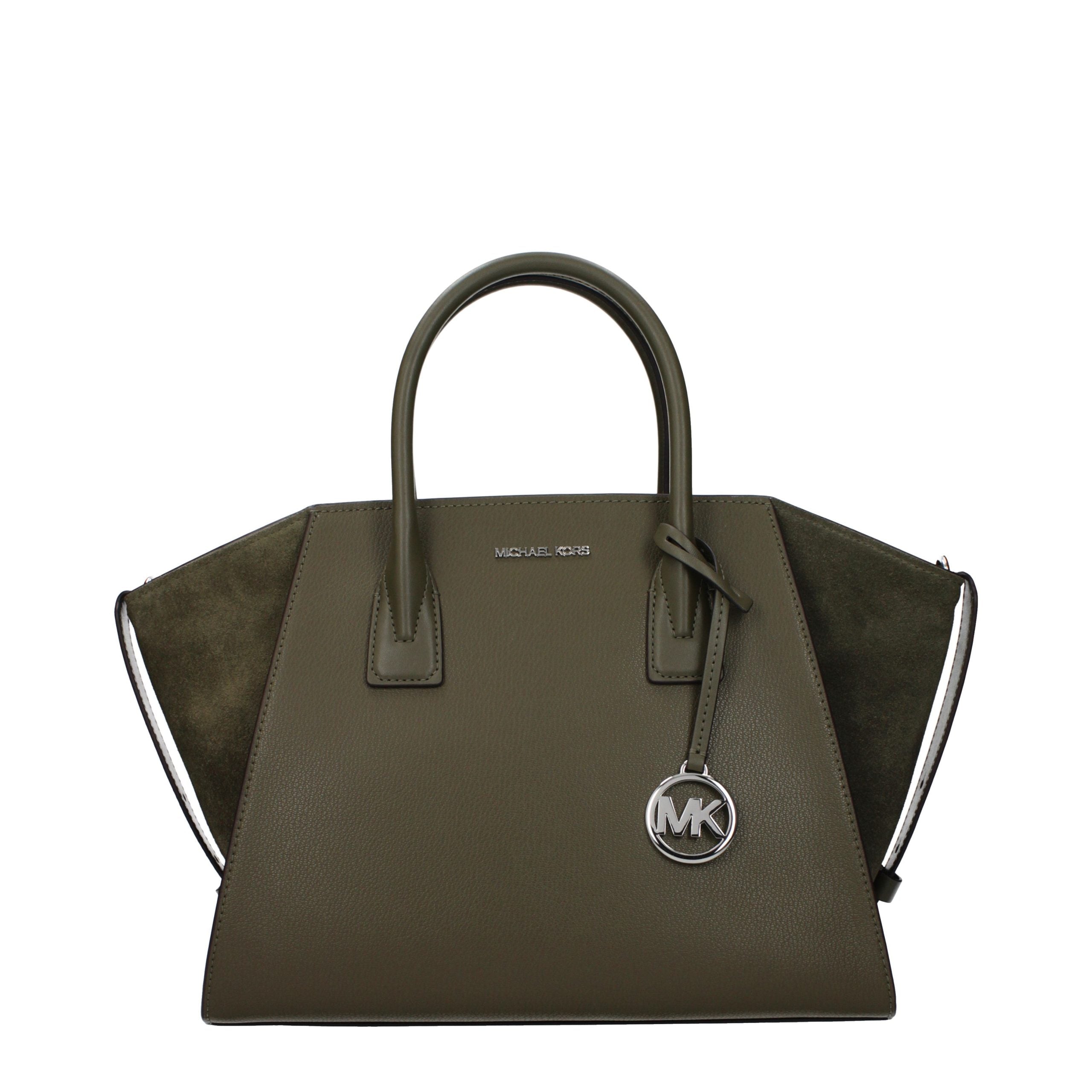 Michael Kors Green Leather Handbag Michael Kors
