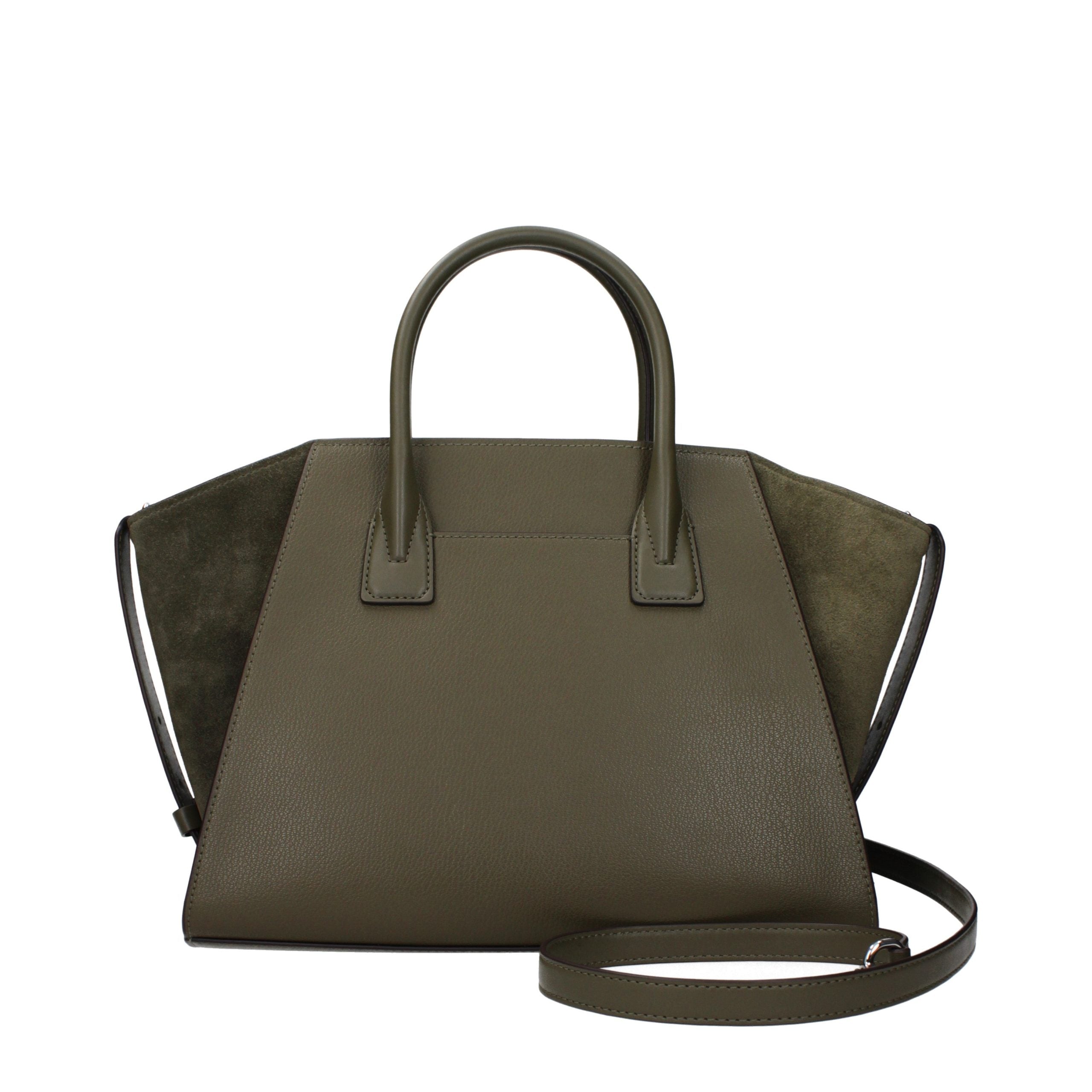 Michael Kors Green Leather Handbag Michael Kors