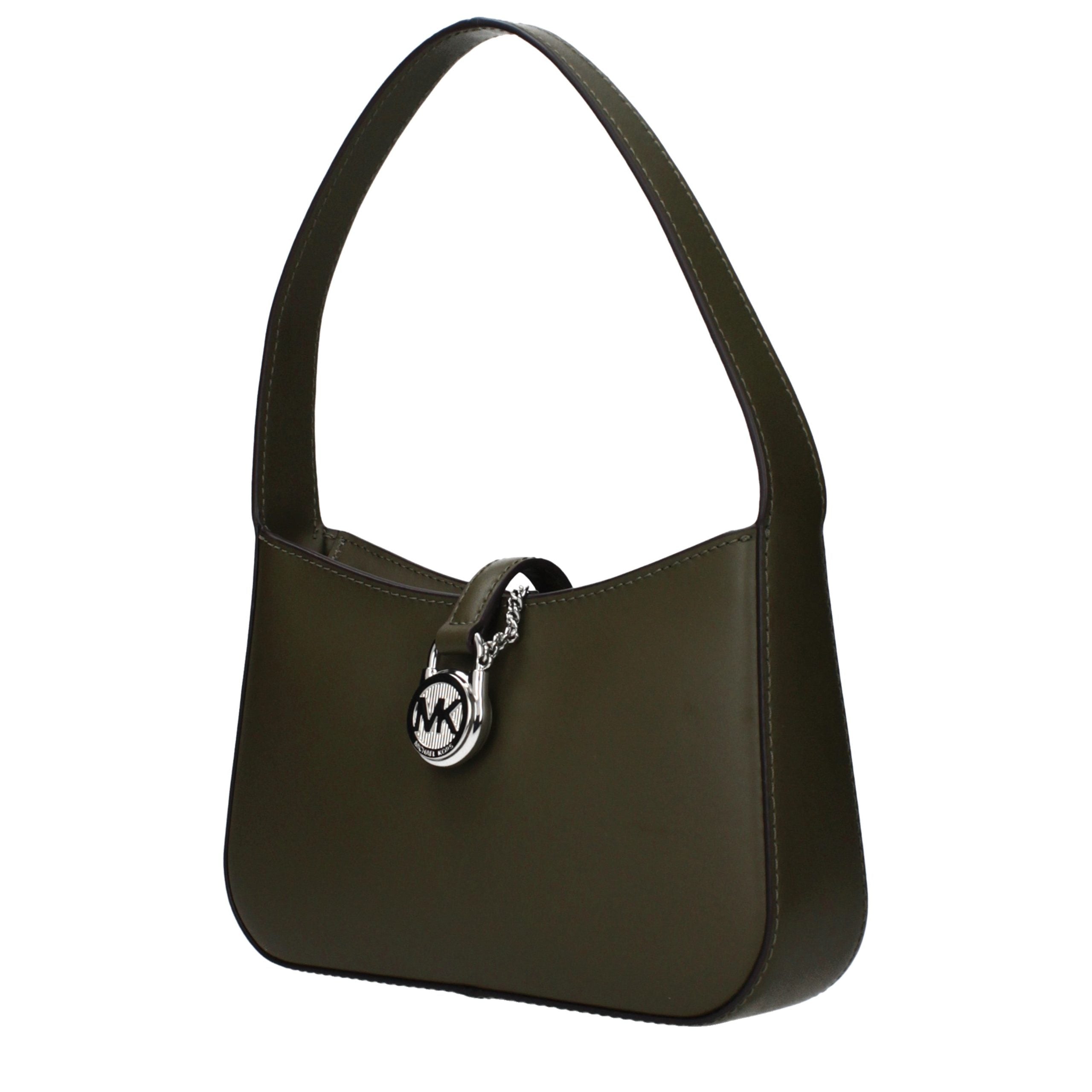 Michael Kors Green Leather Handbag Michael Kors