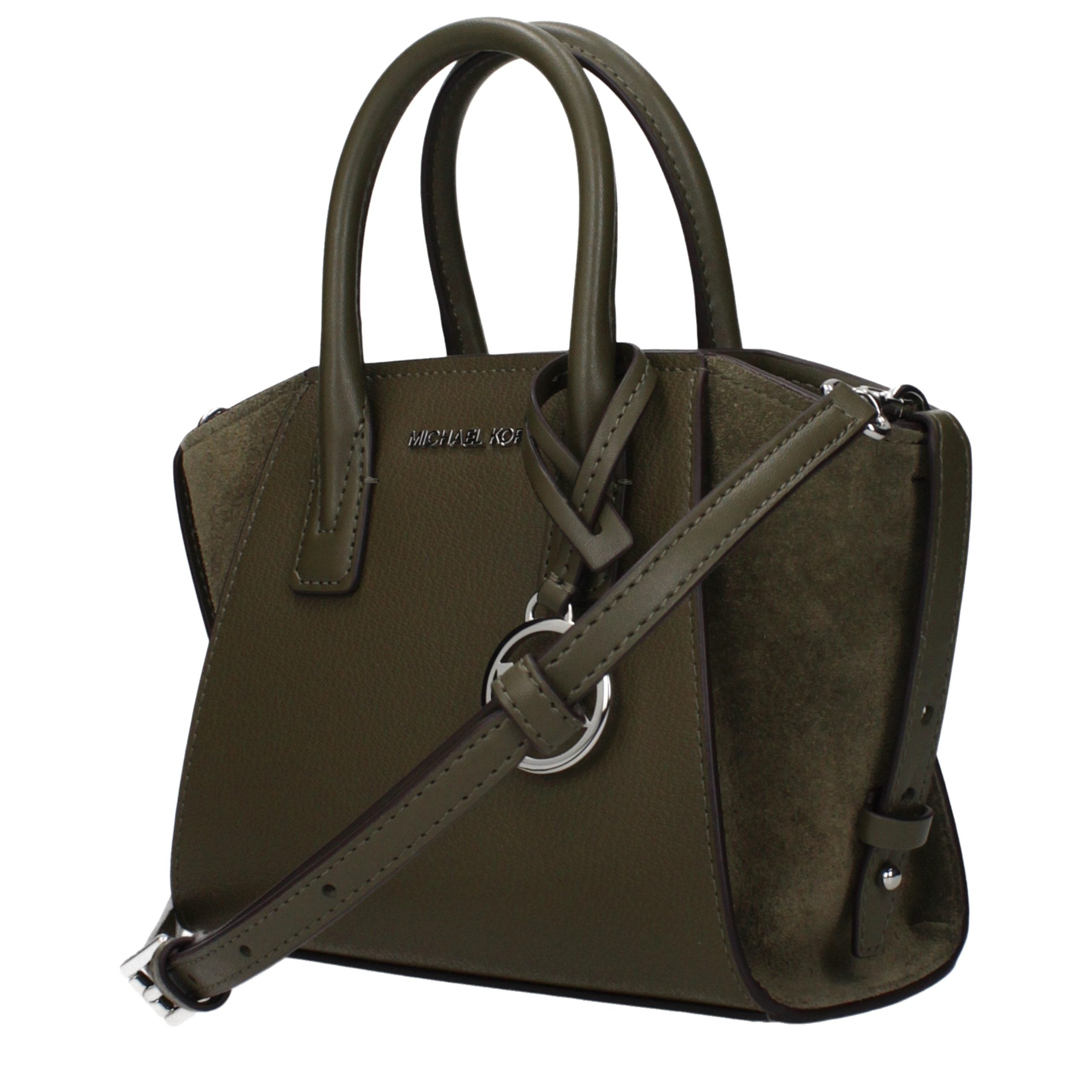 Michael Kors Green Leather Handbag Michael Kors
