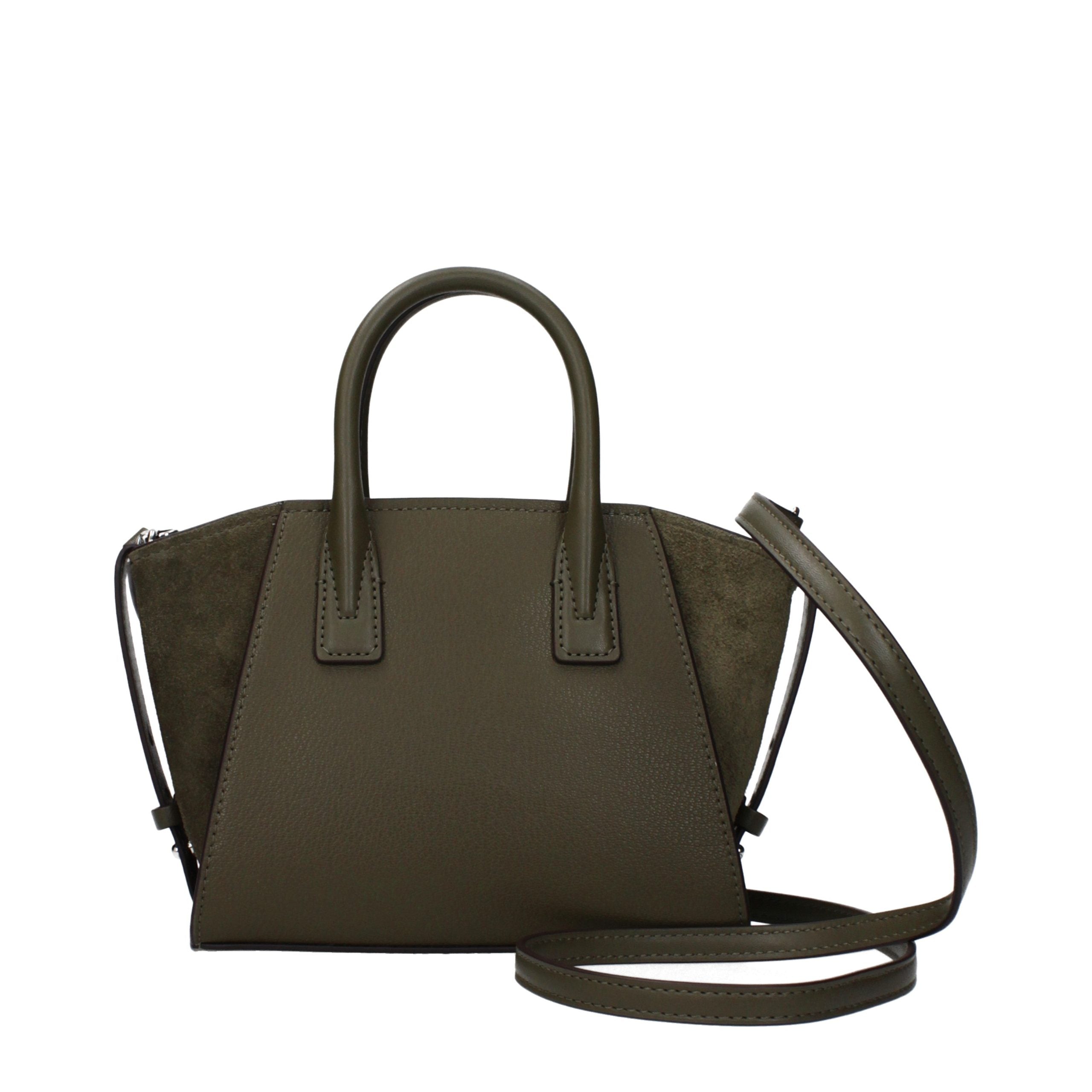 Michael Kors Green Leather Handbag Michael Kors