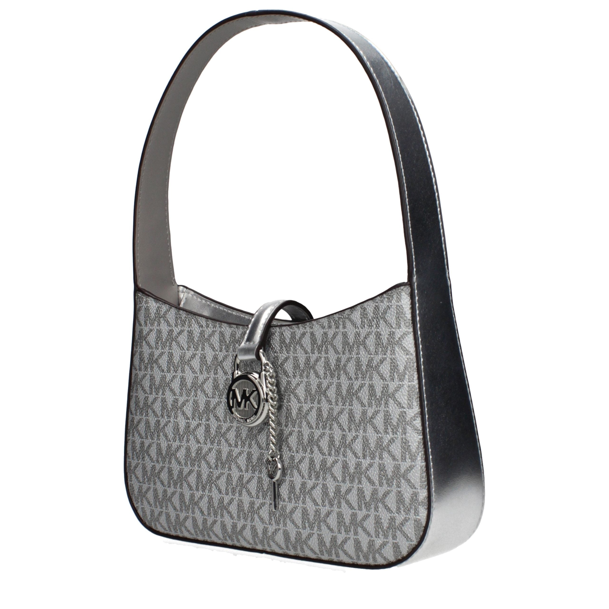 Michael Kors Gray Fabric Handbag Michael Kors