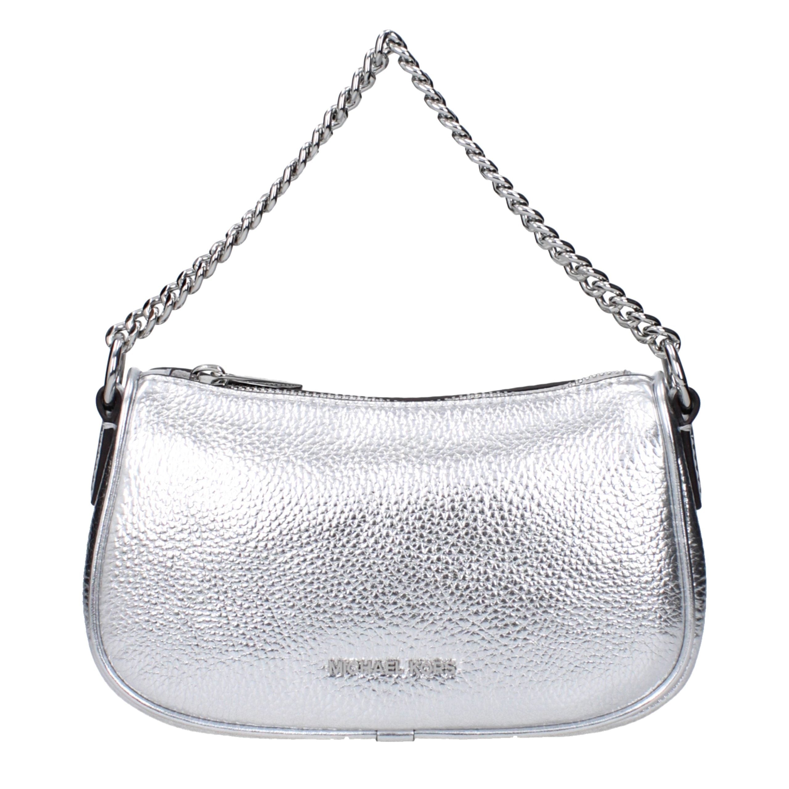 Michael Kors Gray Leather Handbag Michael Kors