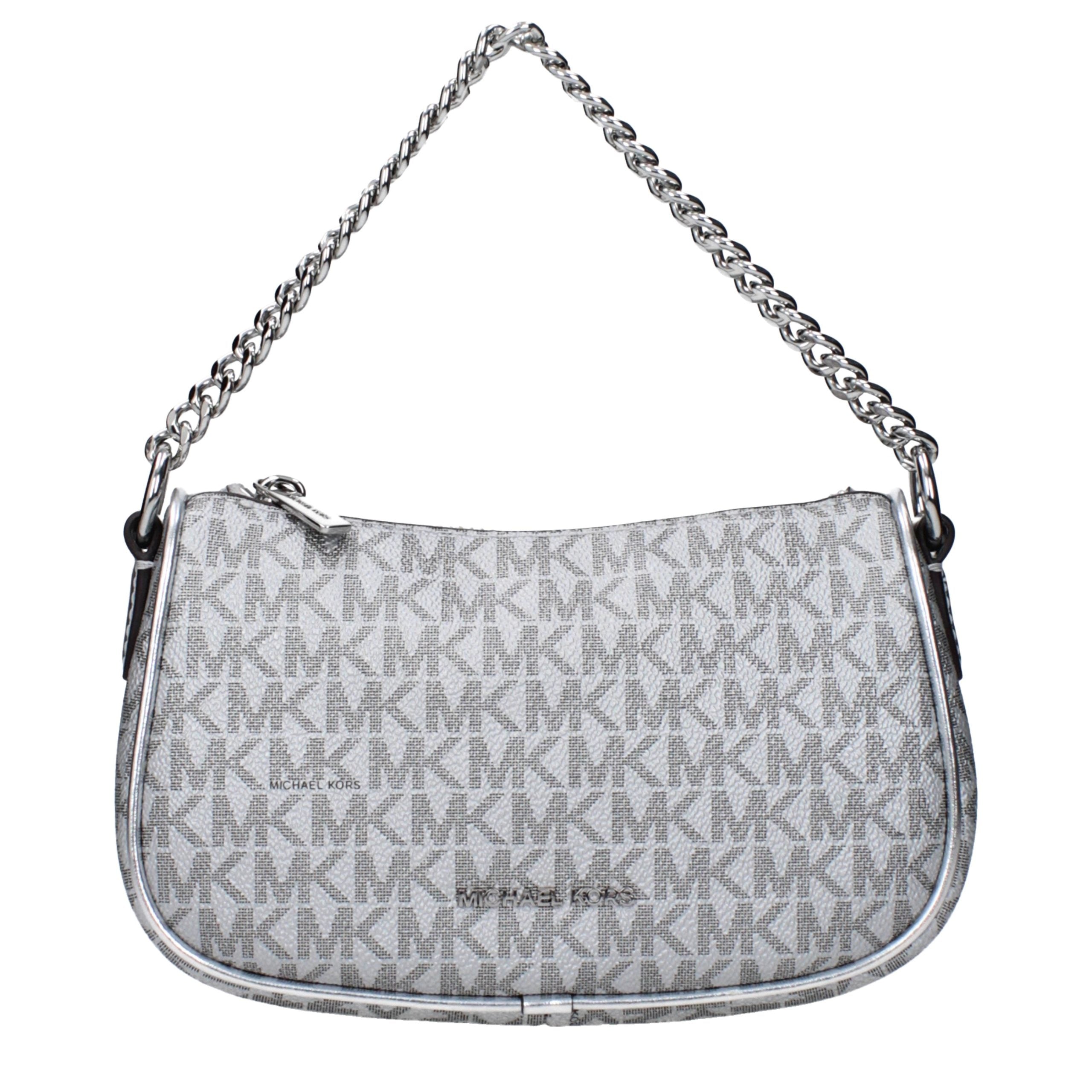Michael Kors Gray Fabric Handbag Michael Kors